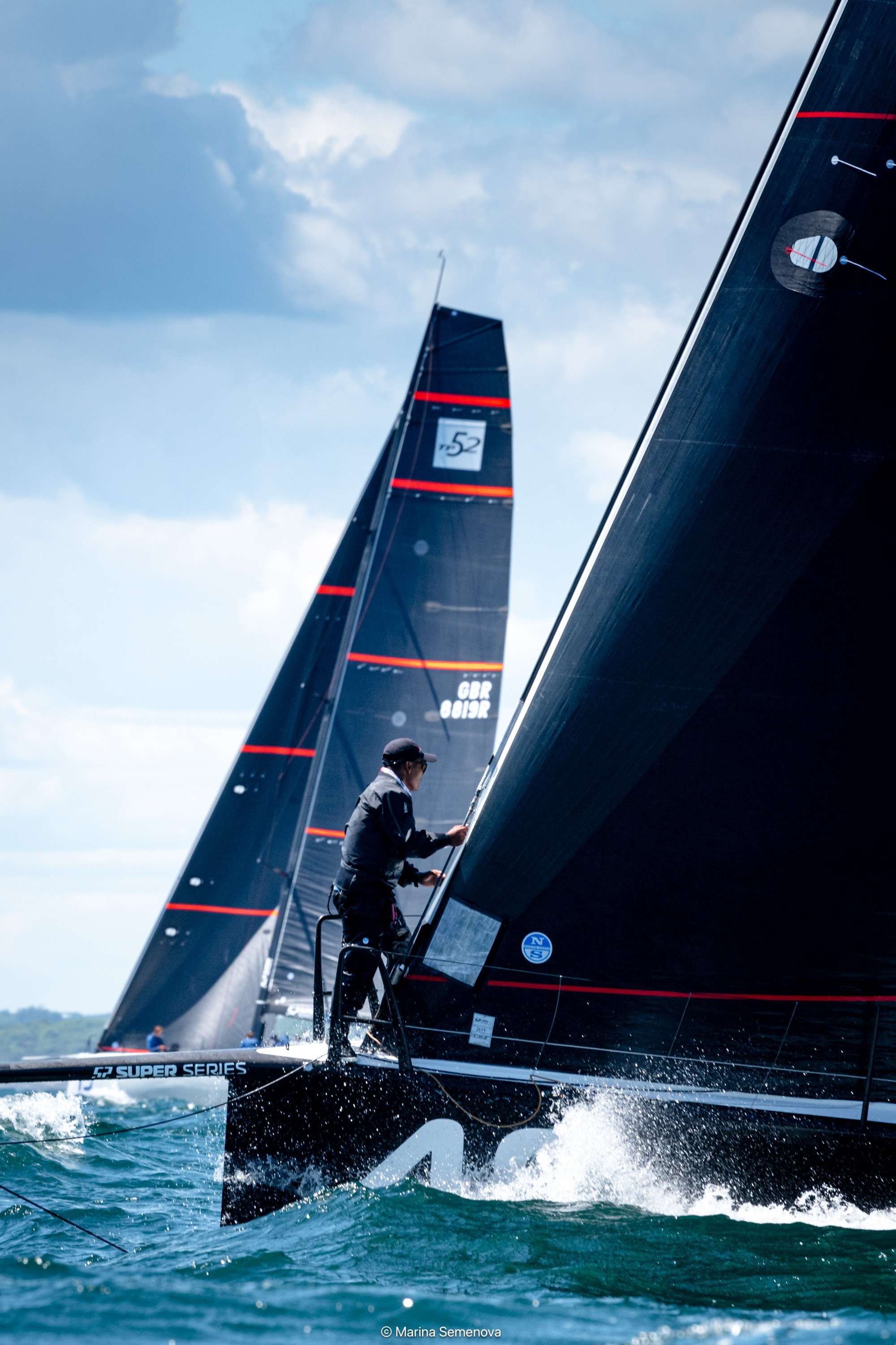 The lates shoot. Sailing Photographer Marina Semenova