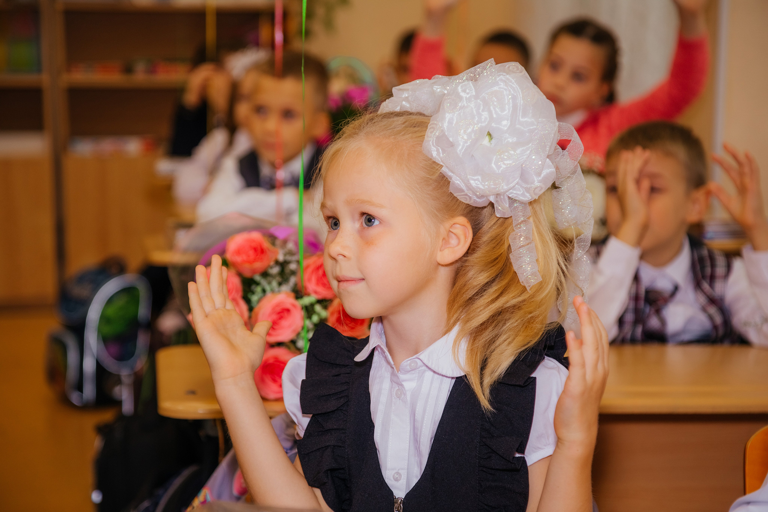 1 сентября, 1 класс. Семейный фотограф Любовь Саркеева