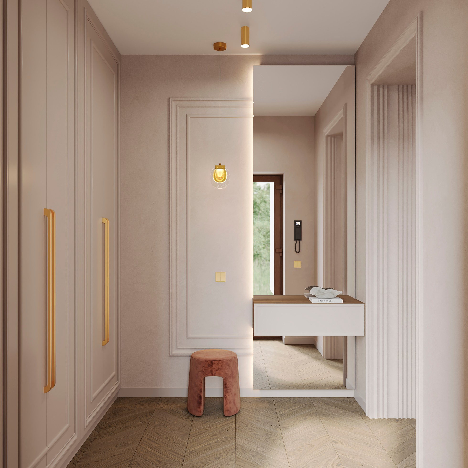 Дом с мансардой 250 м². Студия дизайна