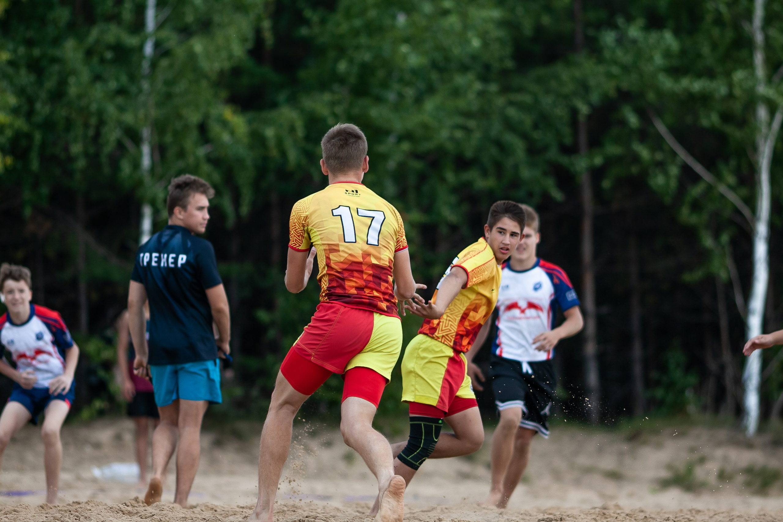 «Кубок «Молота» по пляжному Регби. Фотография