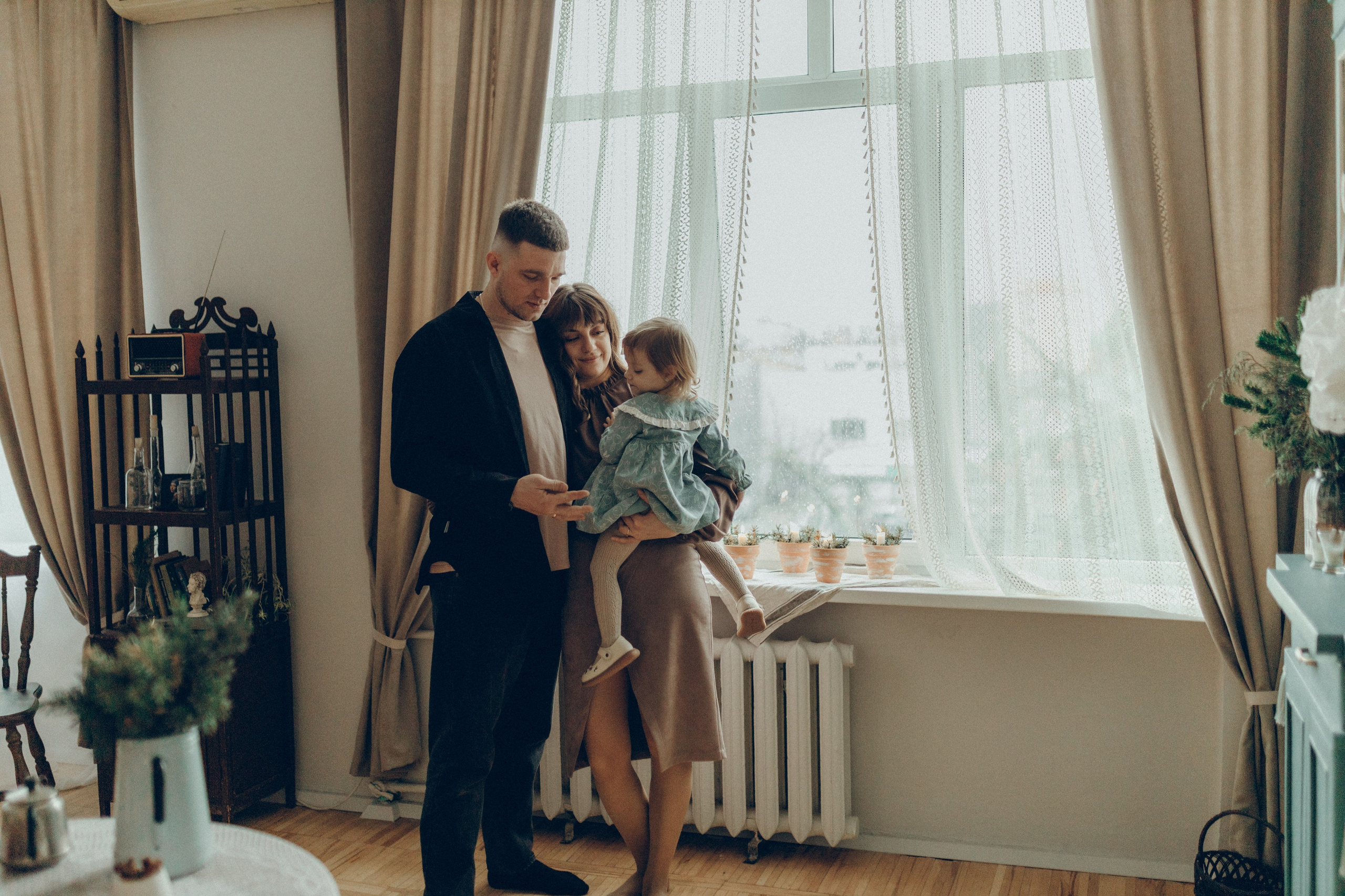 Алла, Кирилл и Катюша. Семейный фотограф и фотограф на роды в Ростове-на-Дону Мухина Виктория