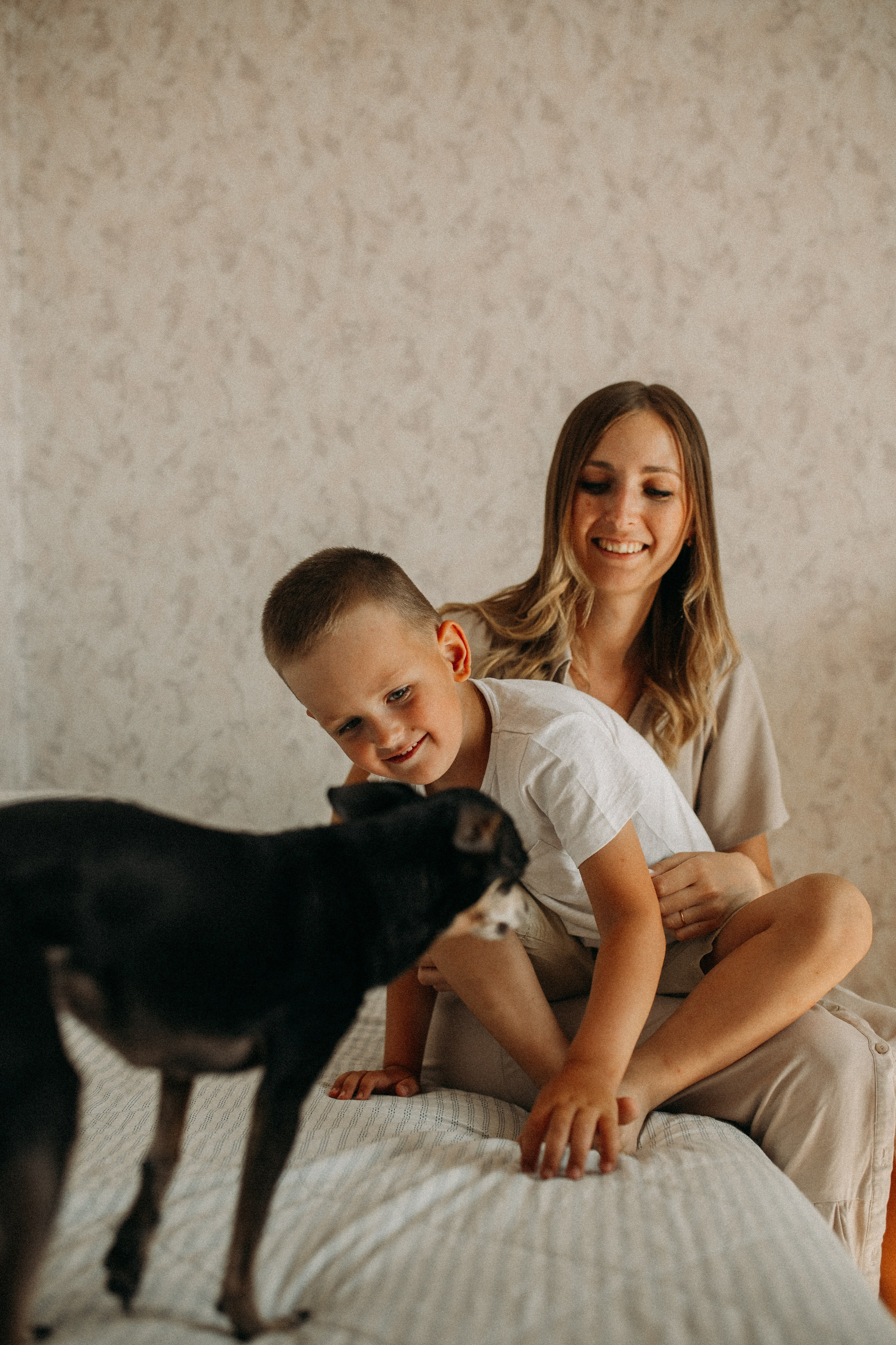 Нина, Леша и Вова | домашняя. Фотограф в Санкт-Петербурге Анастасия Комолова