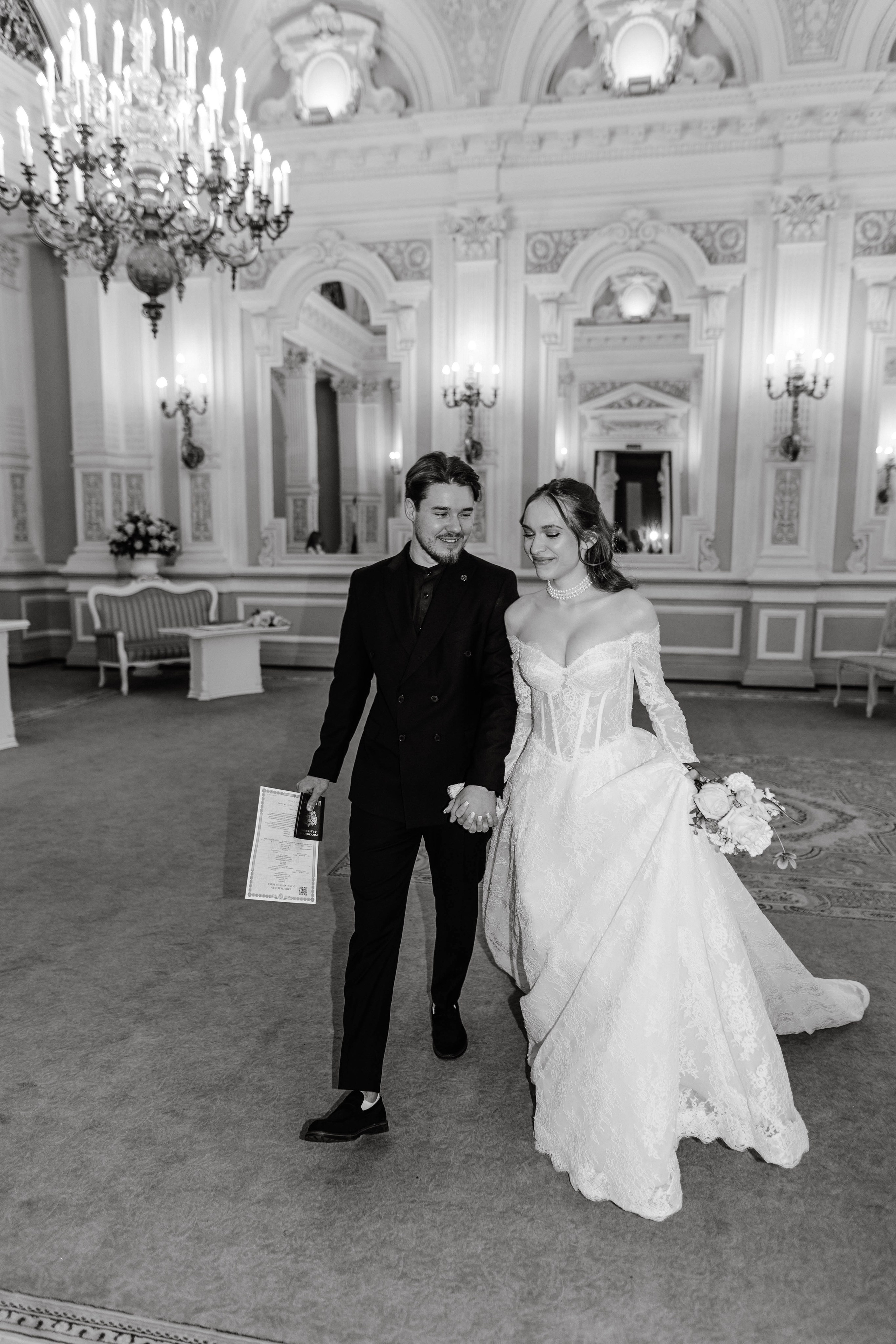 Ольга и Глеб / прогулка и загс. Фотограф Veronika Potaseva