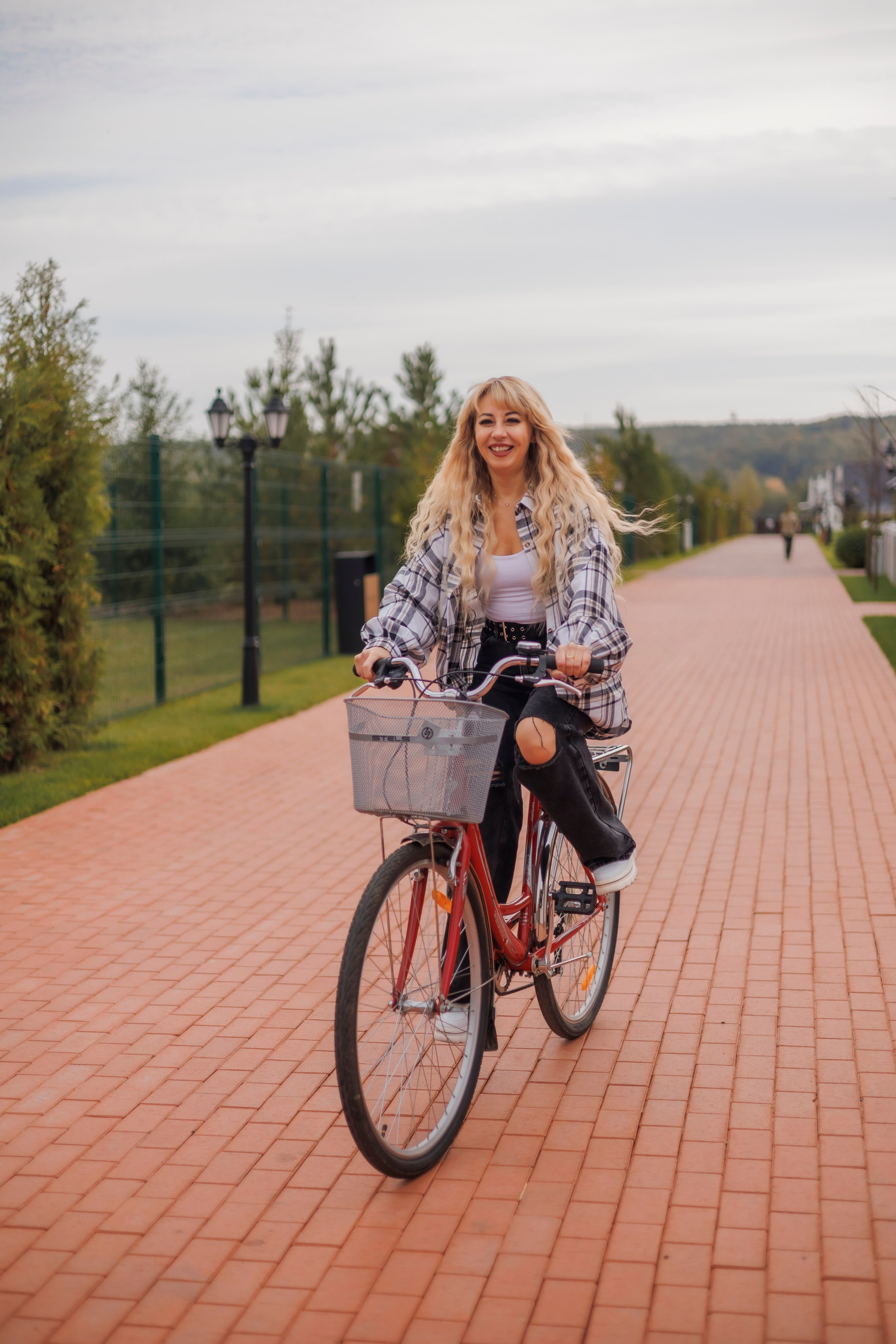 Гармонд " Осенняя прогулка на велосипеде». Женский и семейный фотограф в Москве и Московской области Наталья Минт