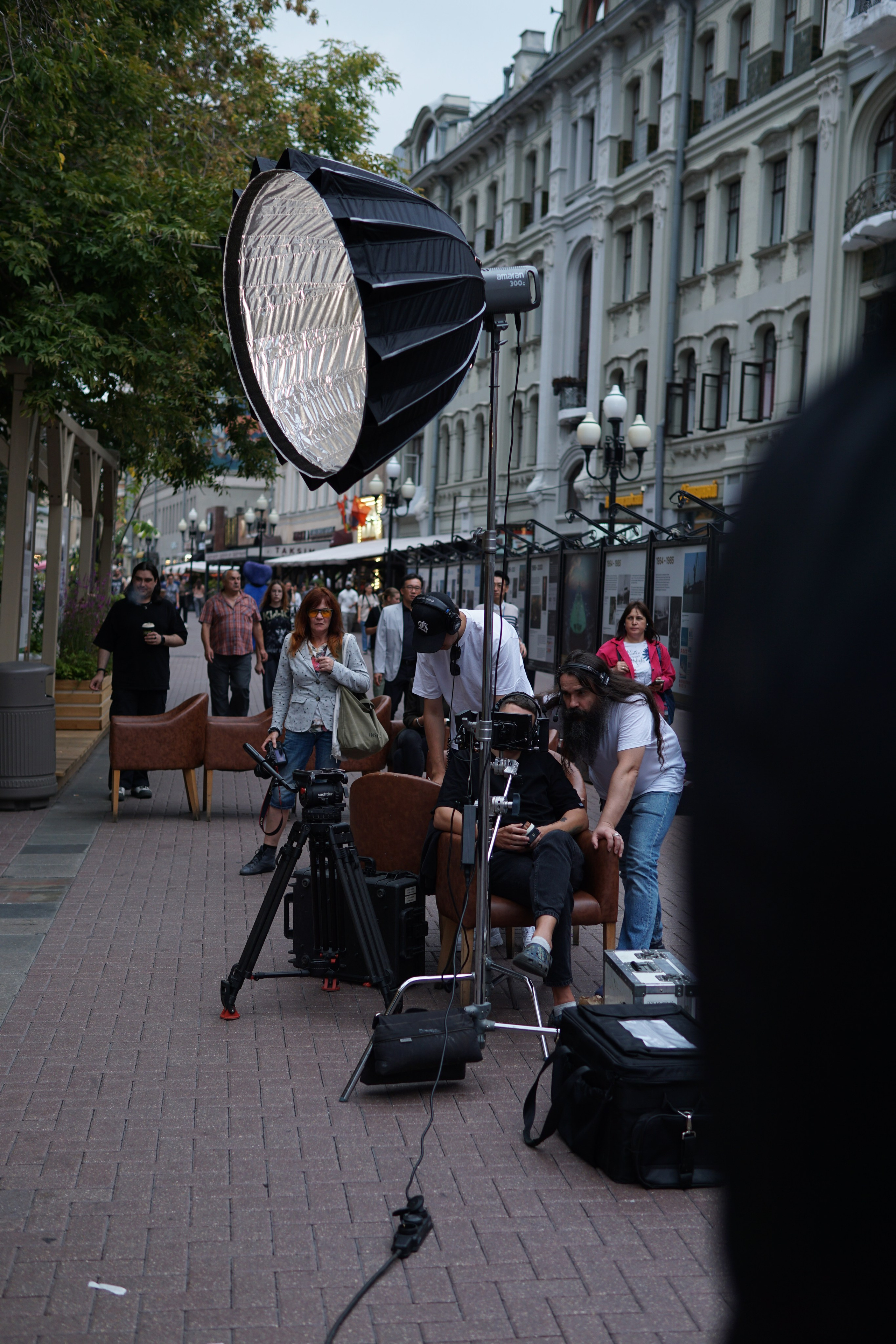 Бэкстейдж на киноплощадке. Фотограф в Москве Юлия Першина