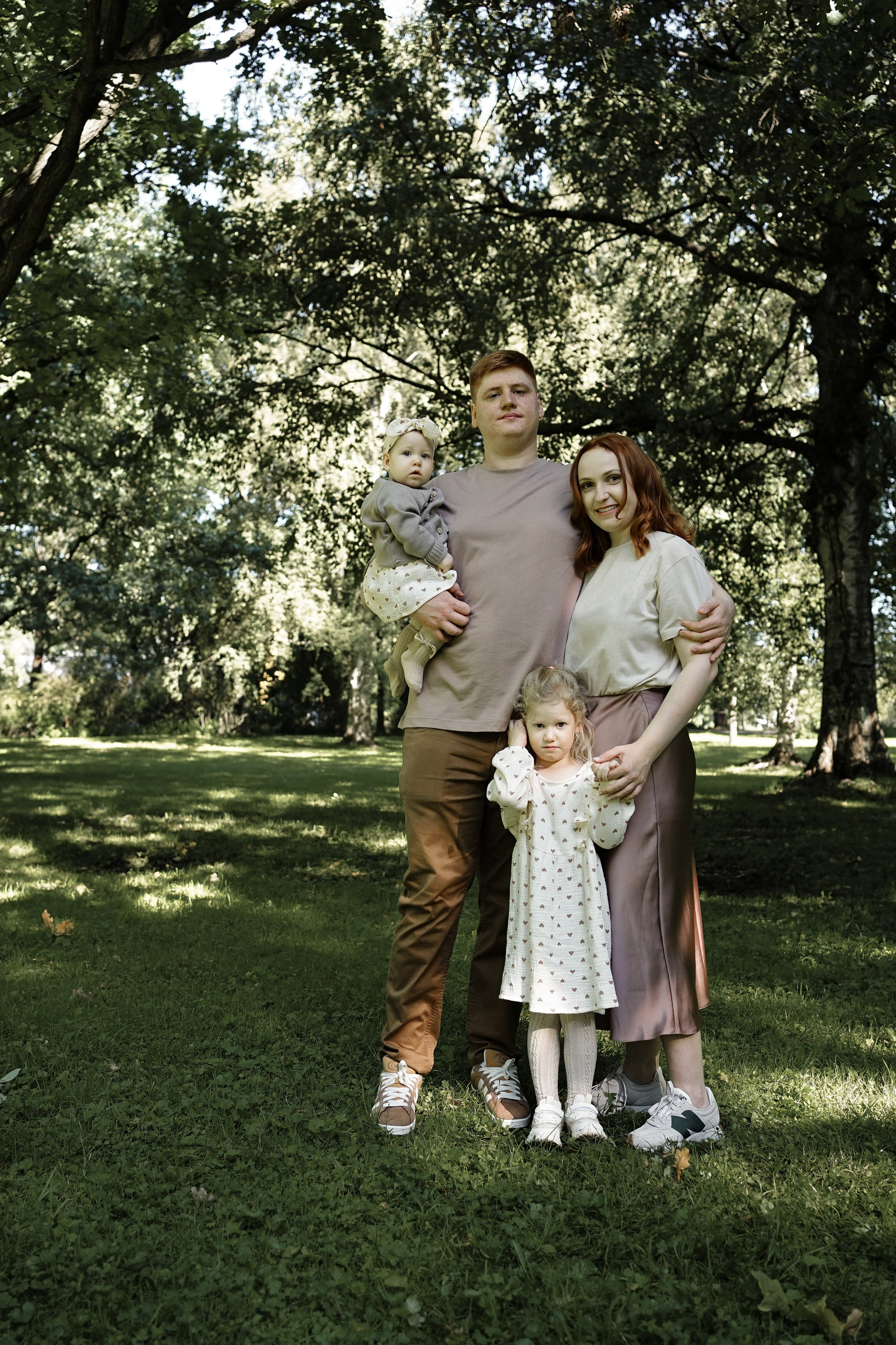 Семейная фотосессия в Парке 300-летия. Фотограф Ольга Игорева