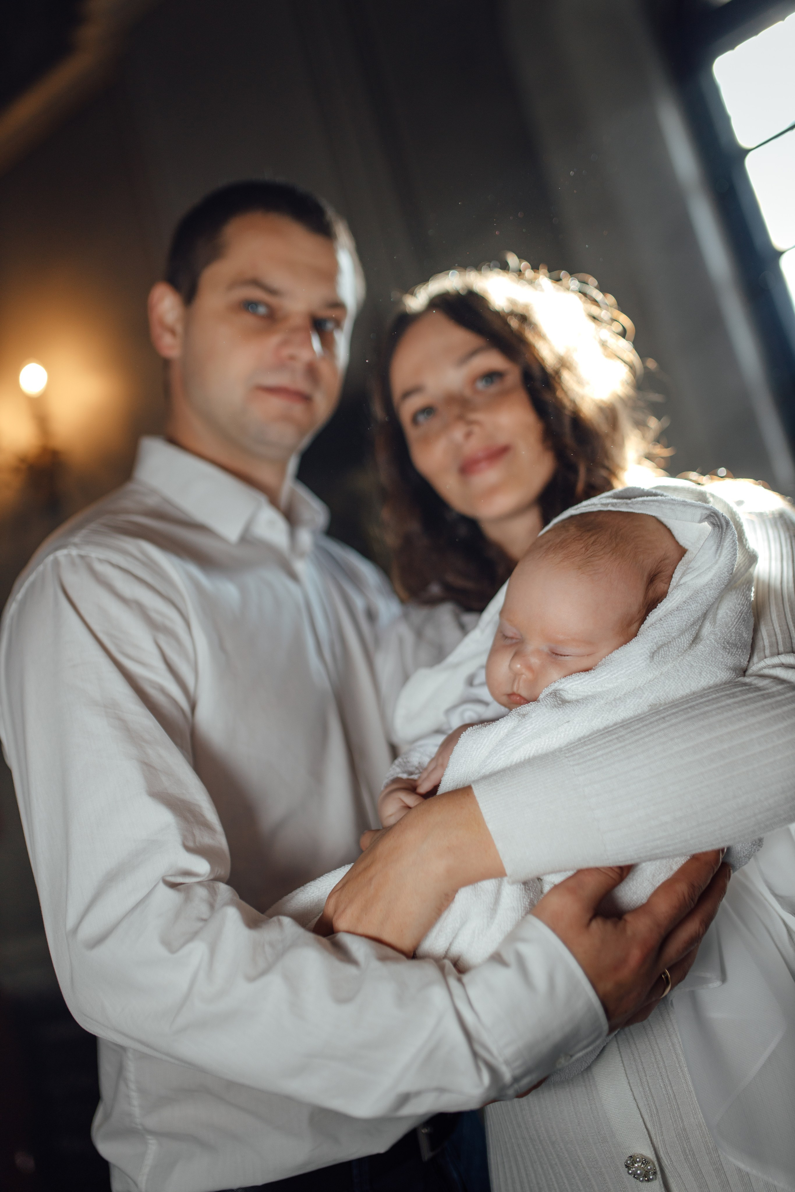 Крещение Тимура храм иконы Всех Скорбящих Радость, октябрь 2024