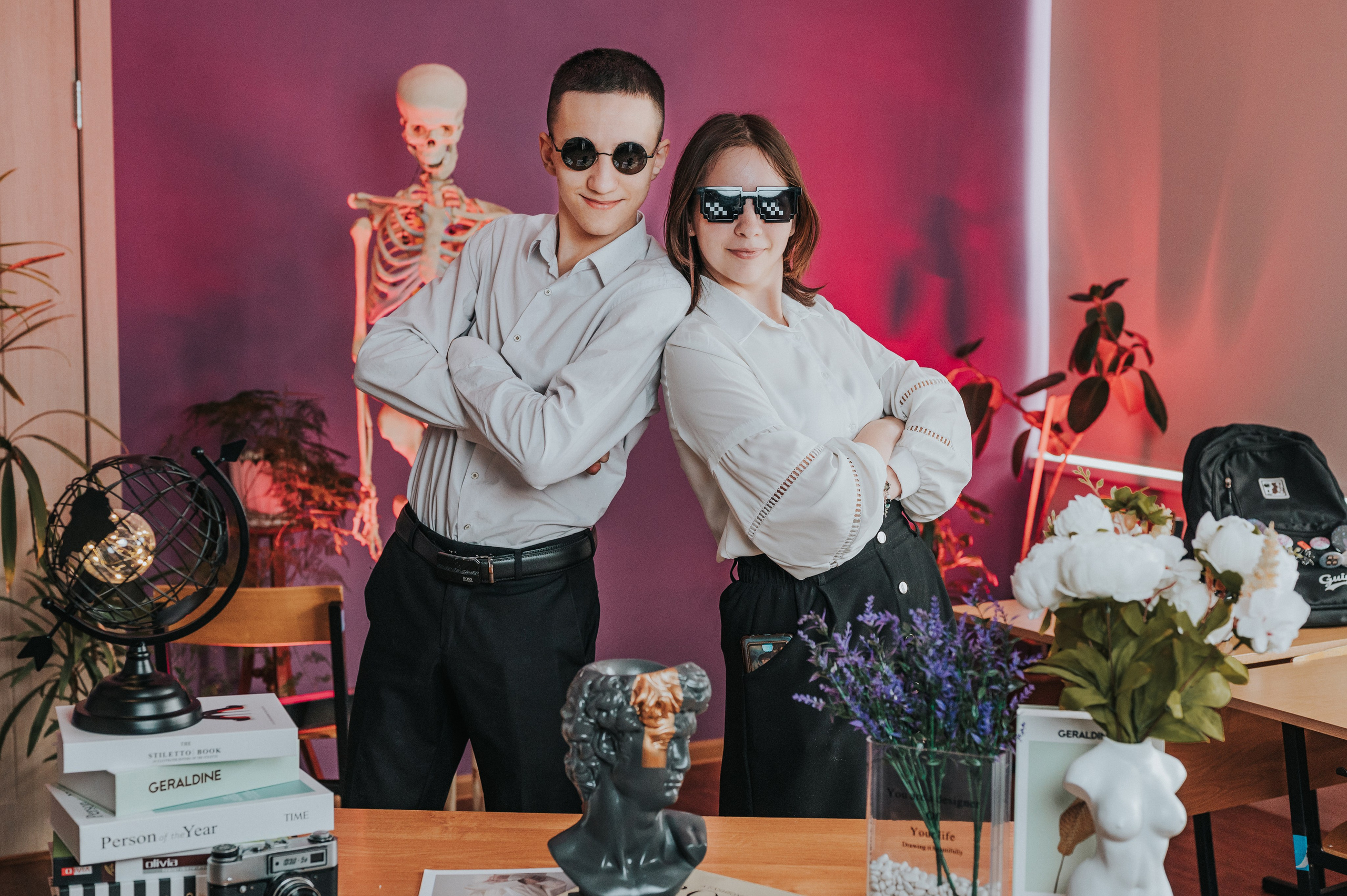 В школе. Выпускные альбомы и Школьный фотограф в Алексеевке, Бирюче, Красном