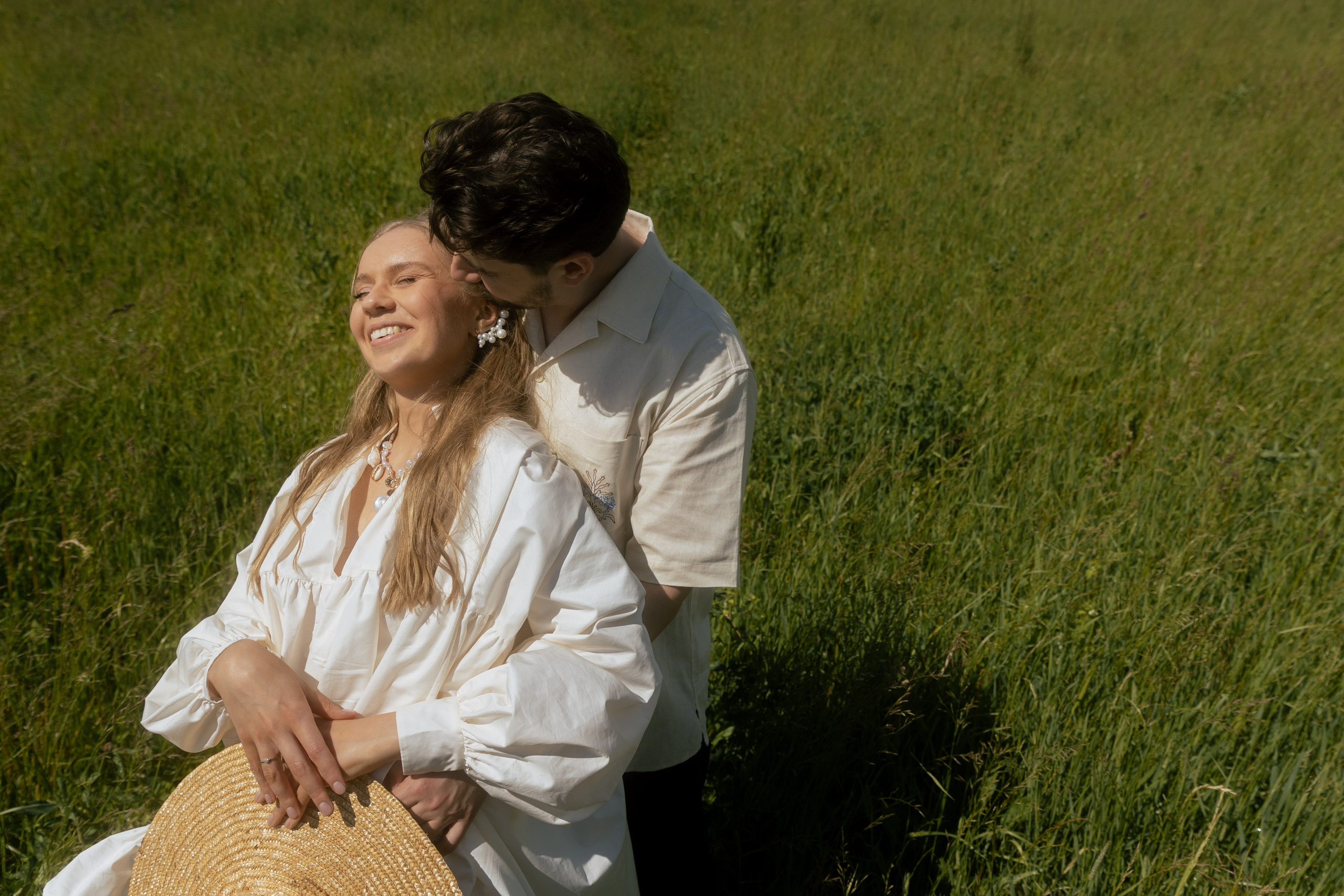 Надя и Вова, современная классика за городом, СПб. Фотограф в Москве Екатерина Черненко