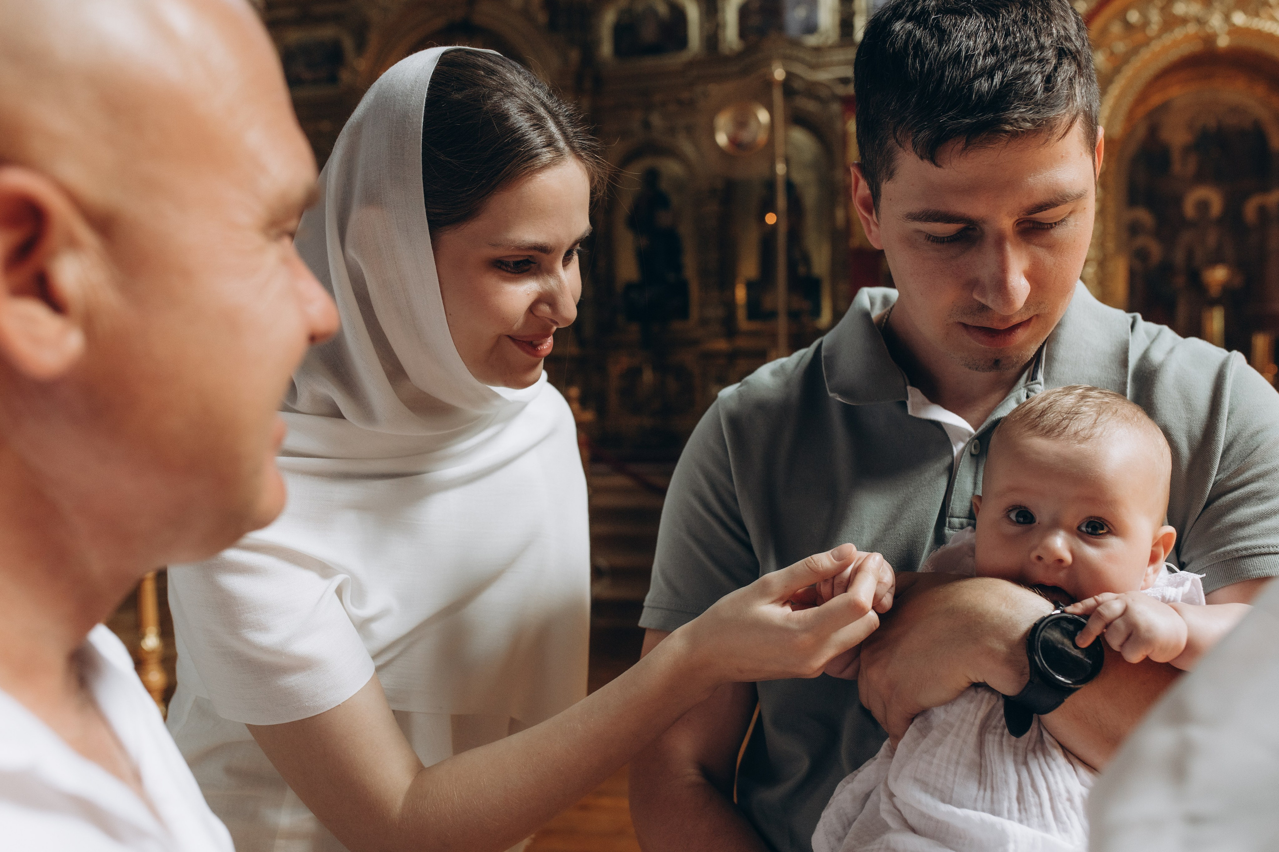 Крещение Марии. Семейный фотограф в Краснодаре Виктория Кокоулина