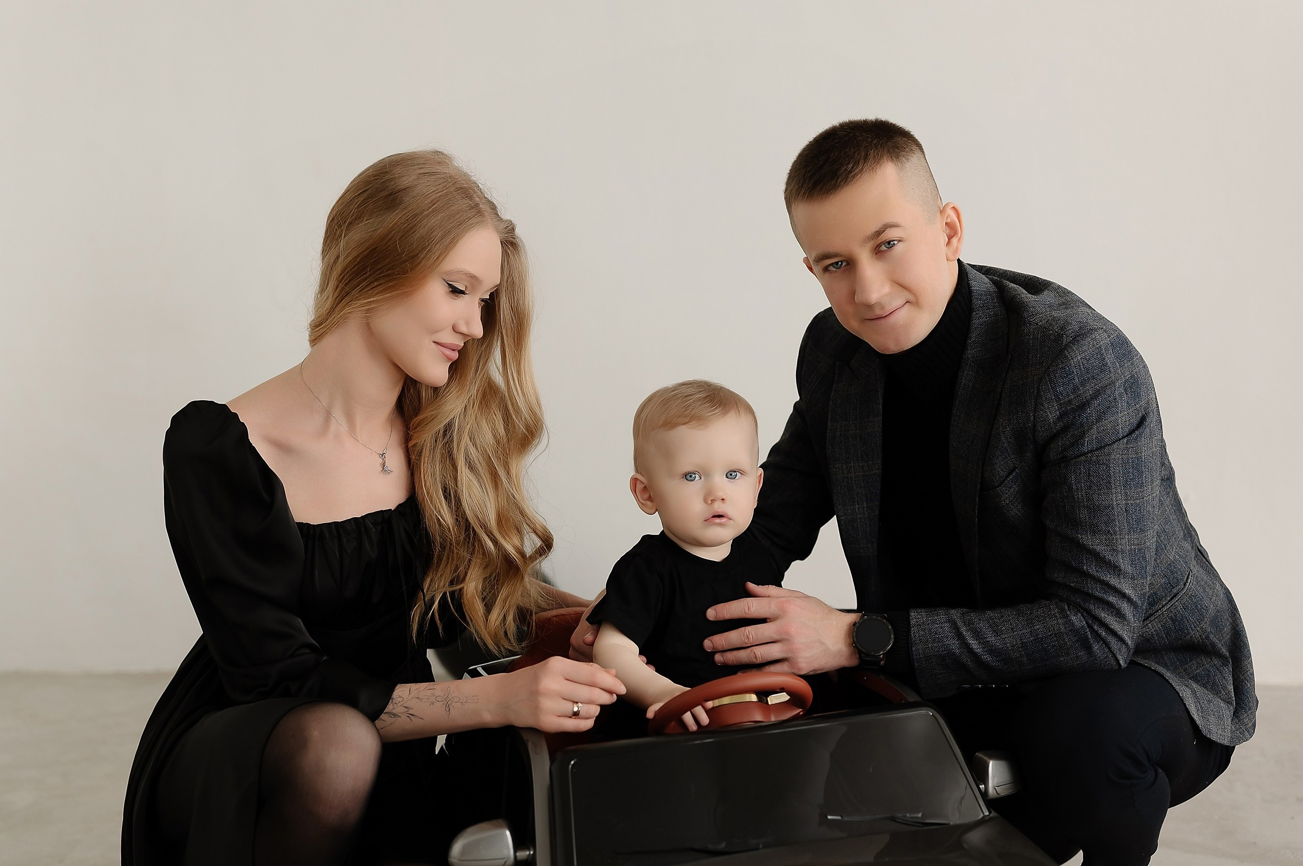 Вадим, Полина и Миша. Семейный и свадебный фотограф в Миассе Регина Малахова