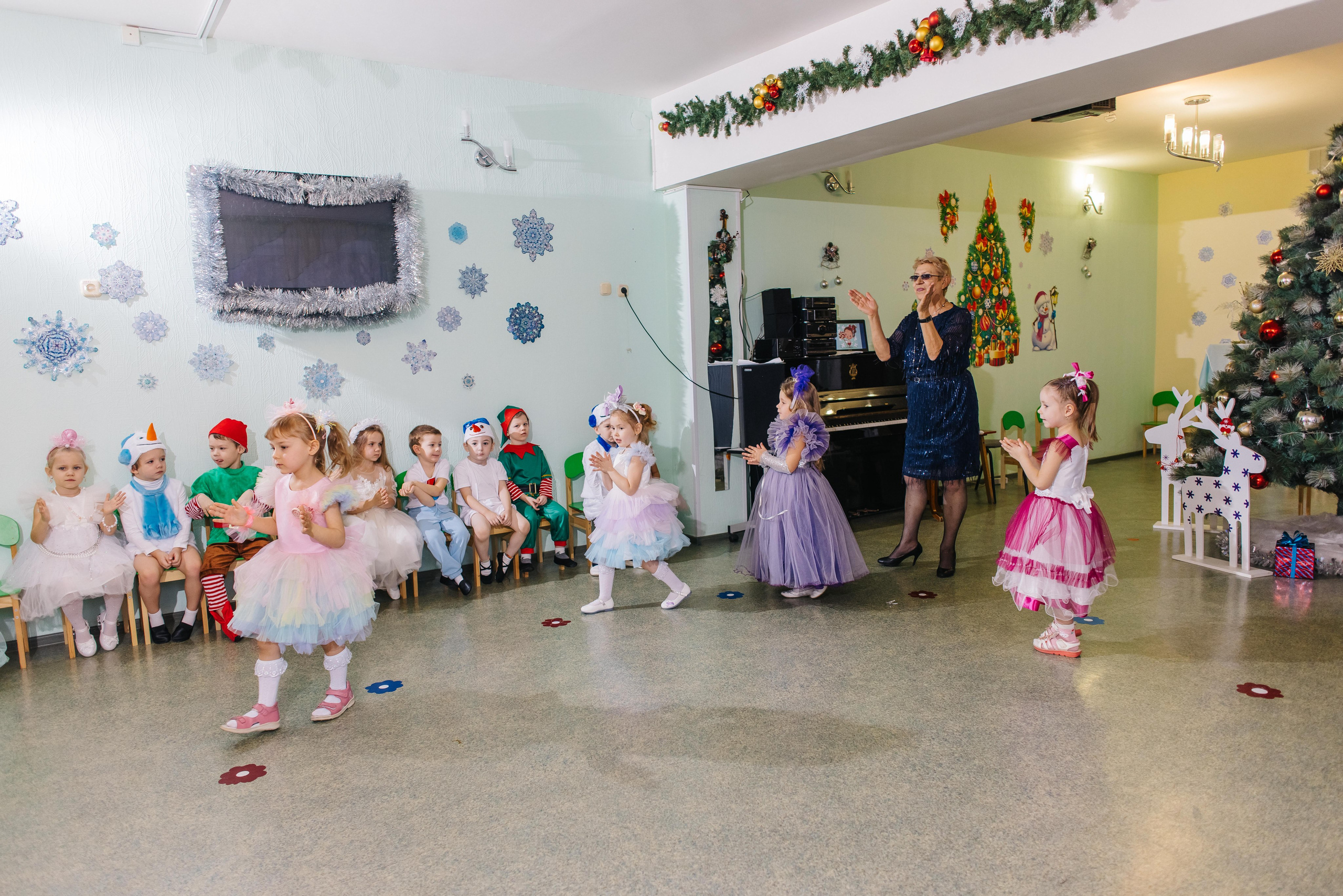 Новогодние утренники в детском саду. Свадебный и семейный фотограф Яна Стражева. Волгоград, Москва