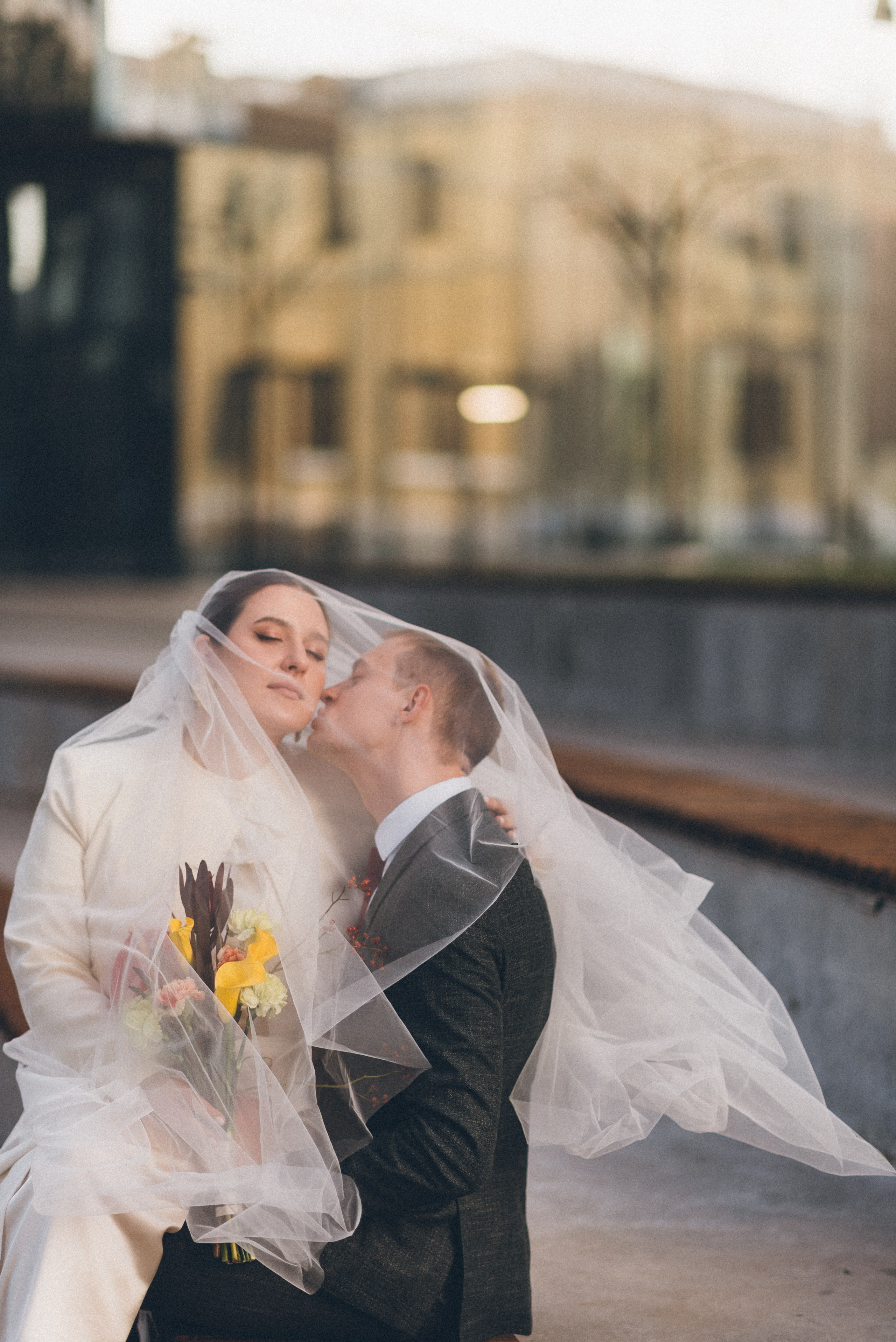 Вадим и Марина. Свадебный фотограф в Москве Лиза Бужинская