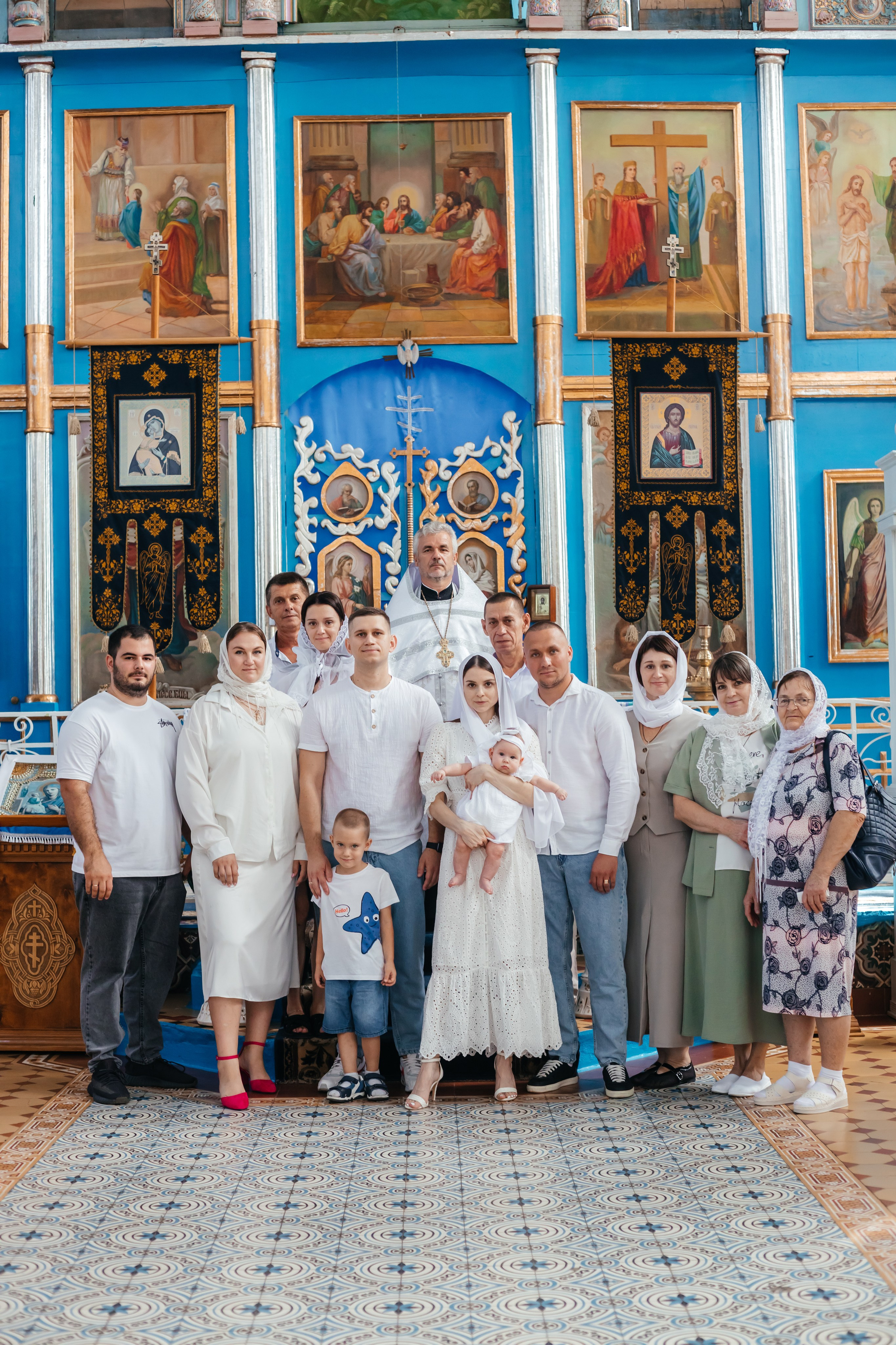 Фотосессия таинство крещения в Тихорецке. Свадебный и семейный фотограф в Краснодарском крае Мария Данилкина