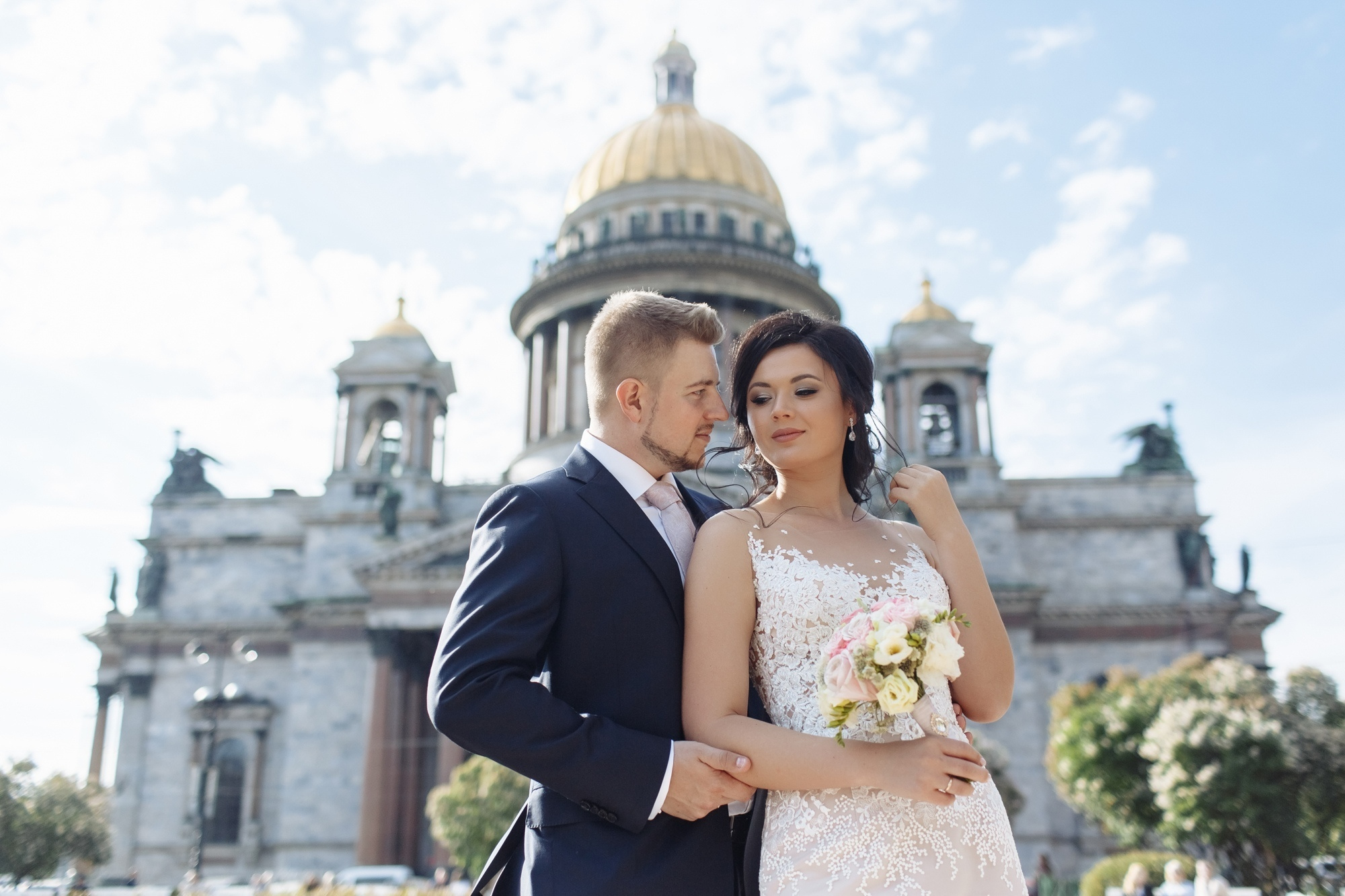 Свадьба во дворце бракосочетания № 1 в Санкт-Петебурге. Свадебный фотограф в Санкт-Петербурге и Петергофе Андрей Заяц
