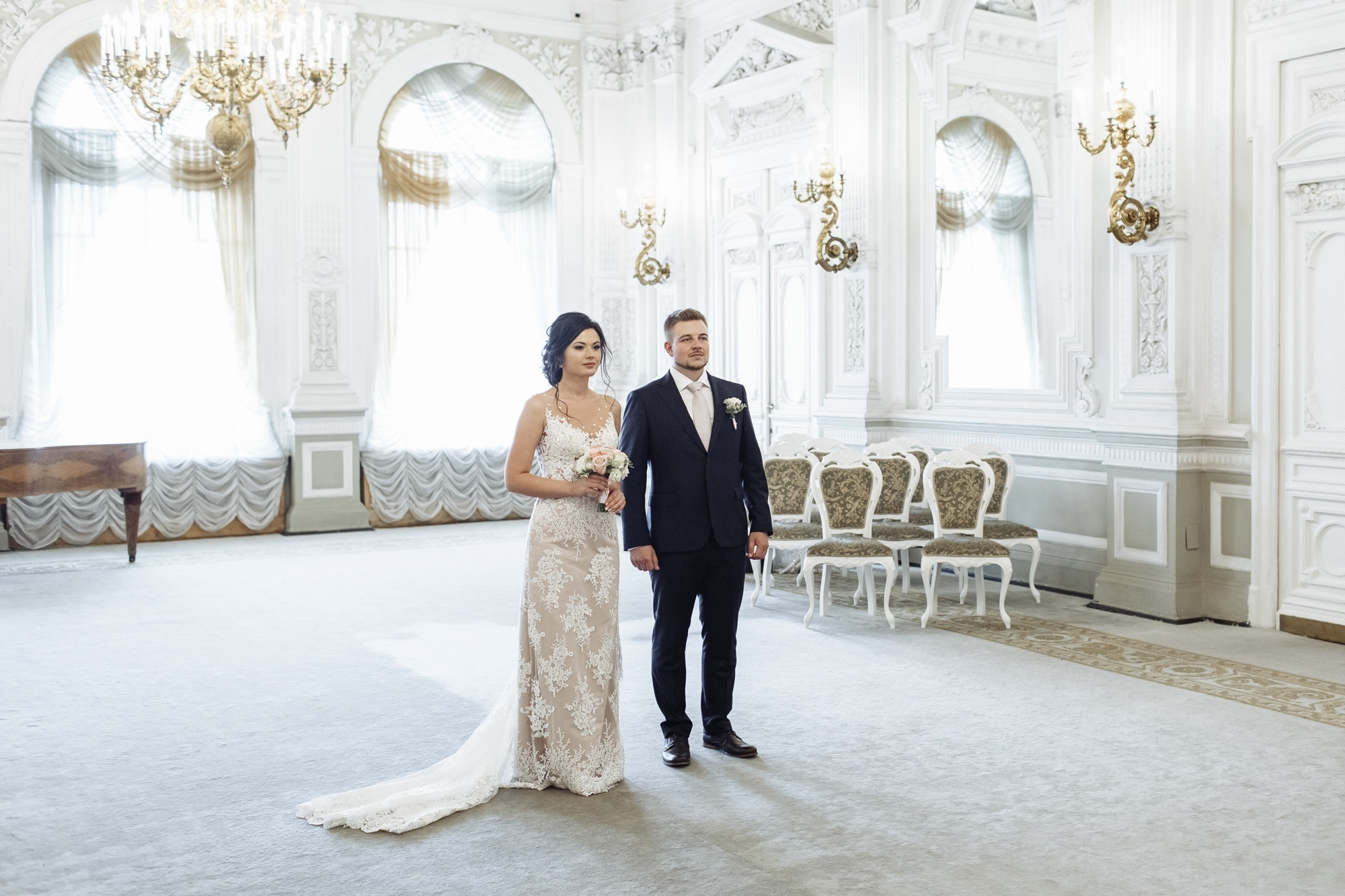 Свадьба во дворце бракосочетания № 1 в Санкт-Петебурге. Свадебный фотограф в Санкт-Петербурге и Петергофе Андрей Заяц