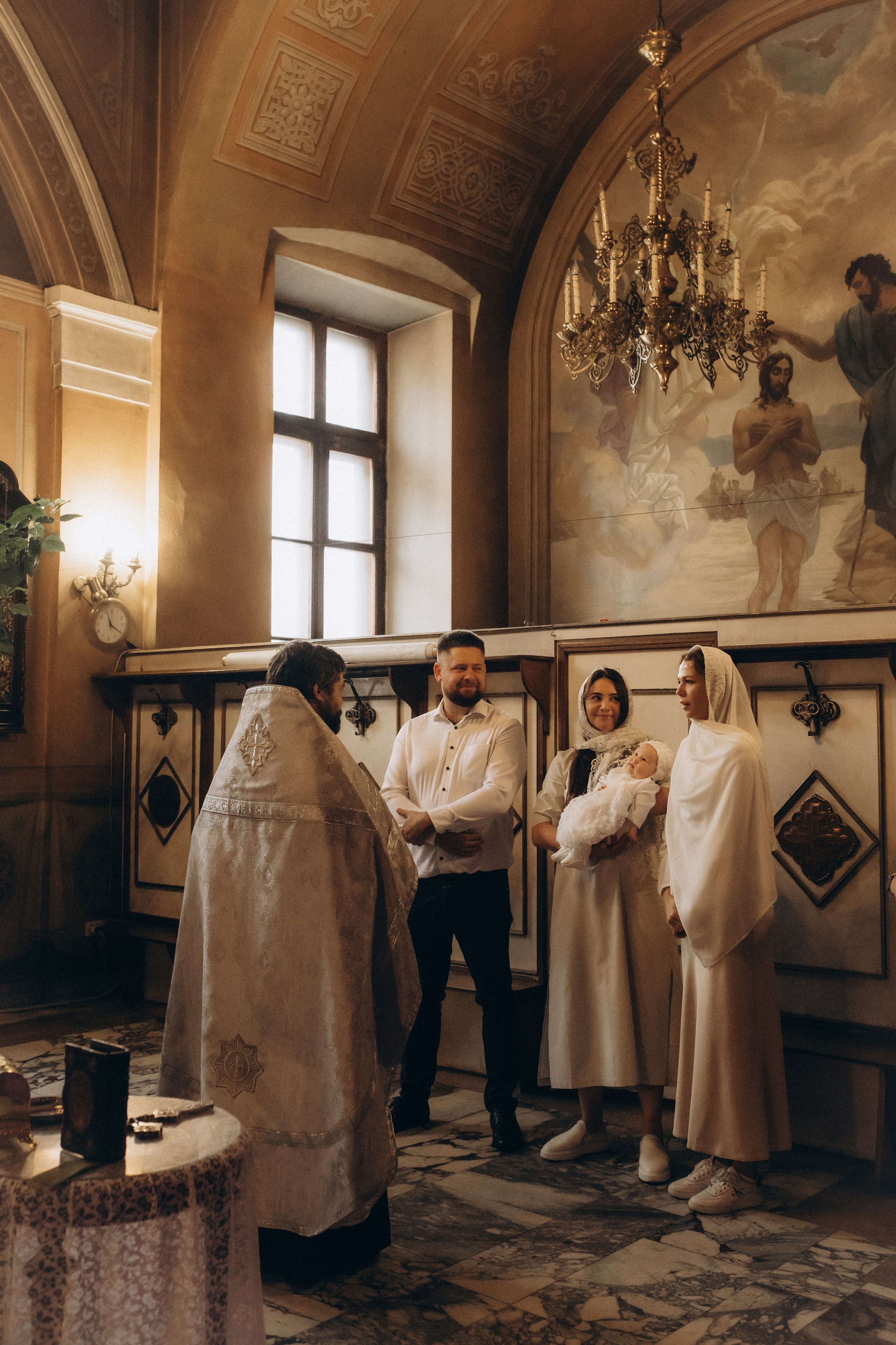 Таинство Крещения Дианы. Семейный фотограф Москва Наталия Осьмакова