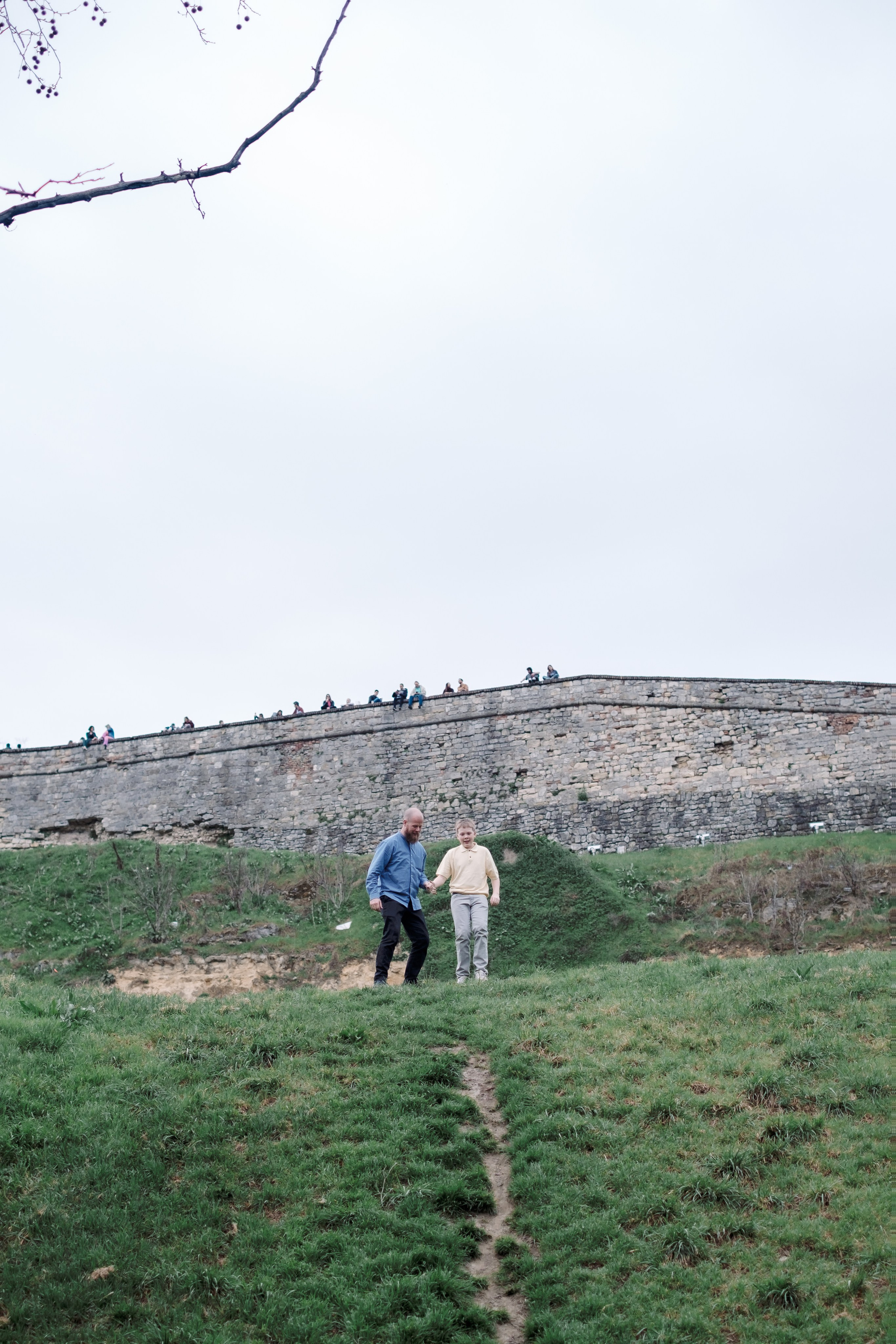 Пикник у Калемегдана. Фотограф в Белграде