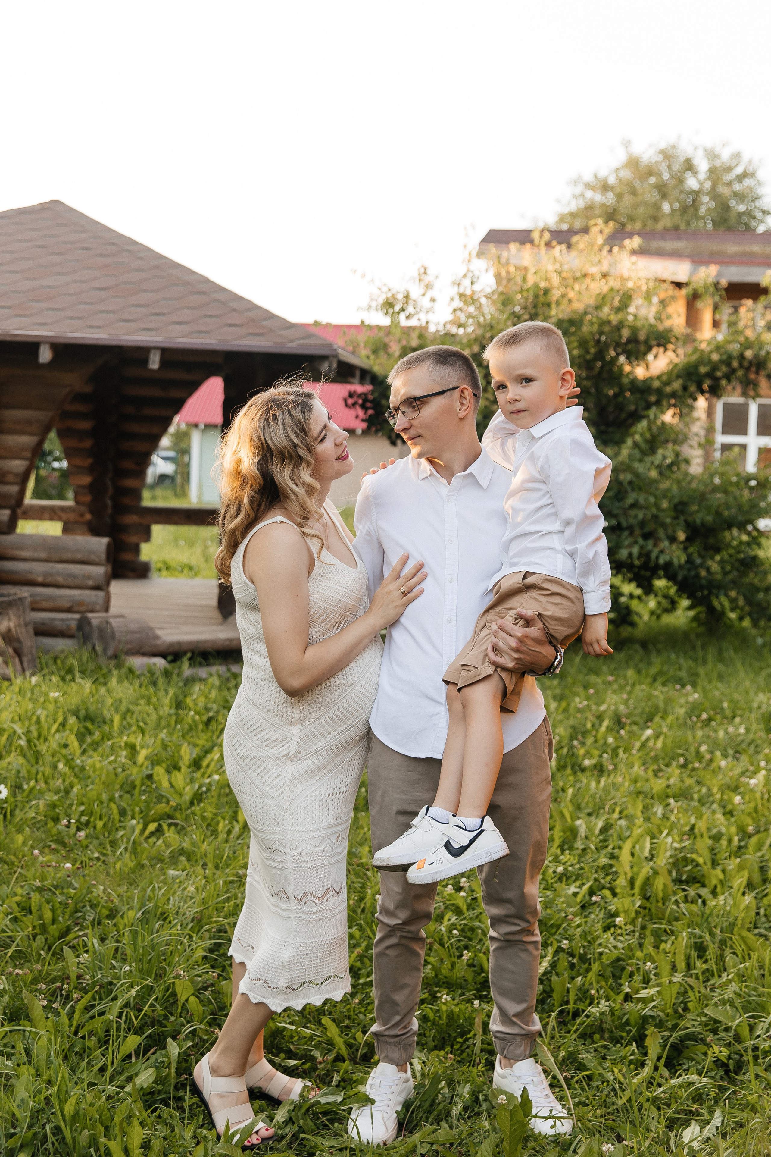 Игорь, Марина и Арсений. Свадебный и семейный фотограф в Вологде Екатерина Назарина