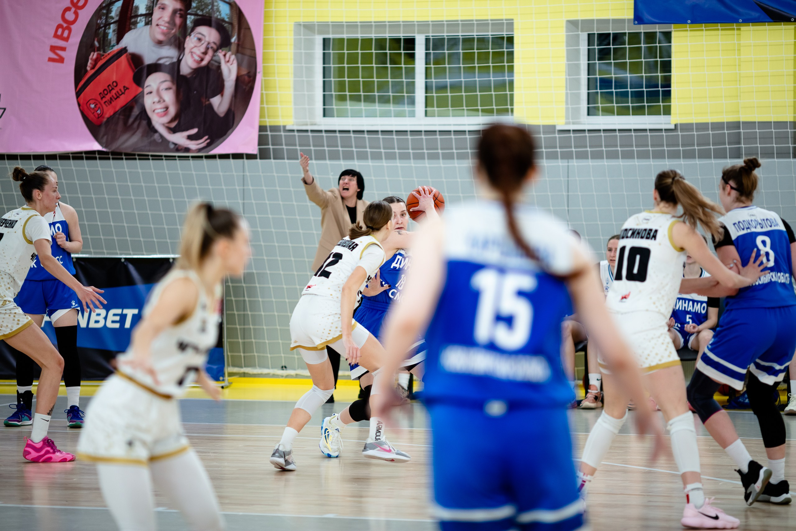 ЧГУ-Атланта — Динамо / 1 игра. Фотография