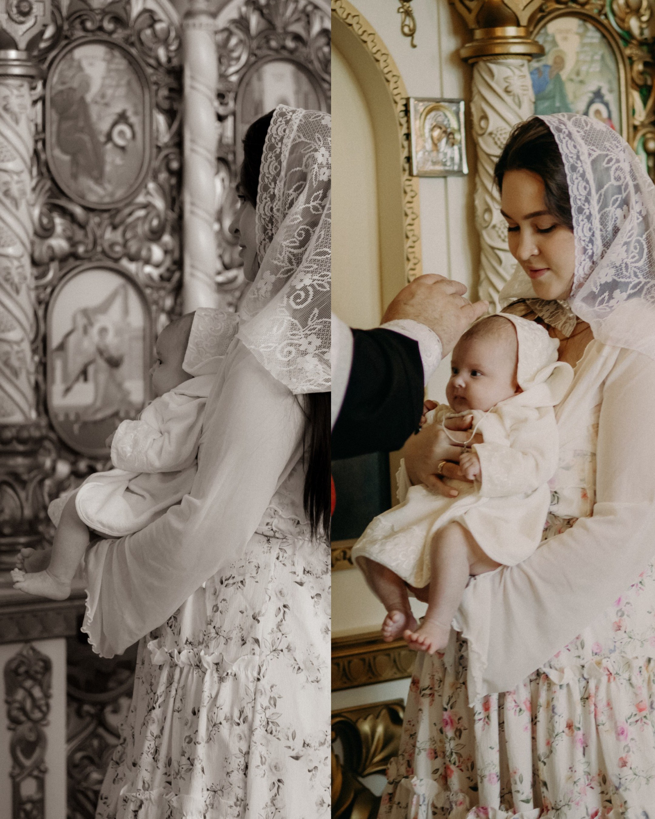 Крещение маленькой Марианны. Фотограф в Барнауле Софья Намазбаева