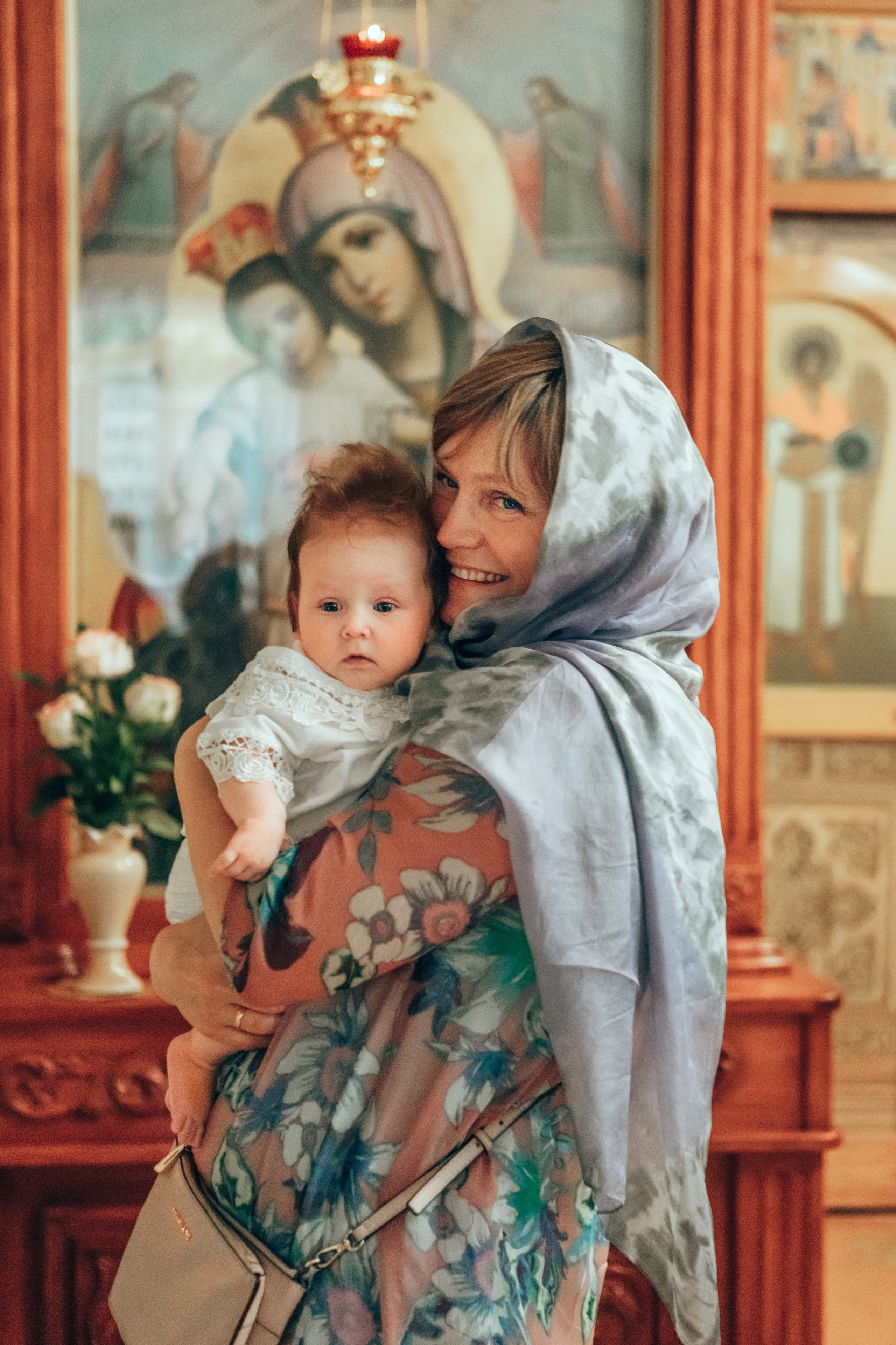 Крестины Софии. Семейный и детский фотограф в г. Новосибирске Макеева Анастасия