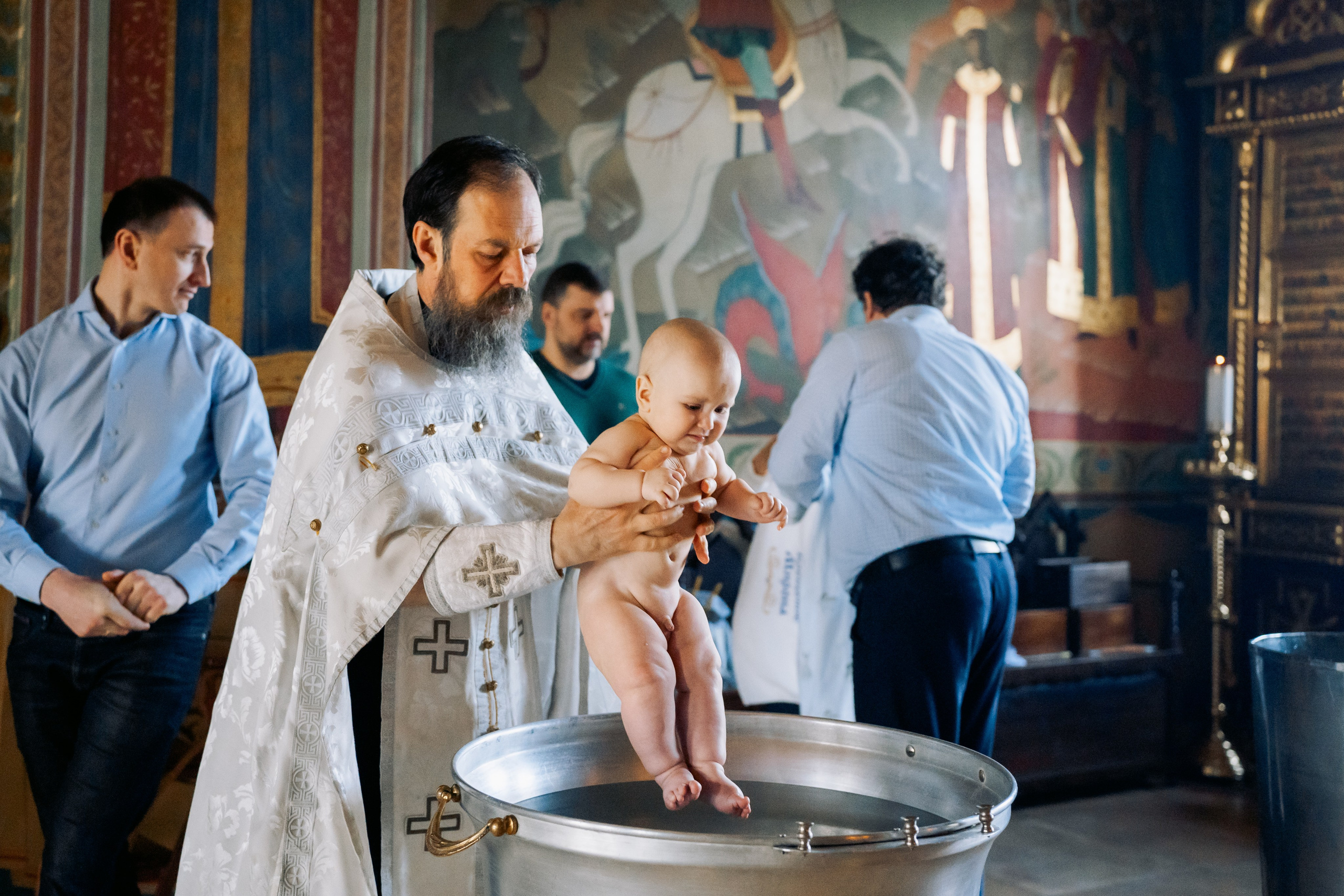 Крещение Мирона. Фотограф Казакова Анастасия