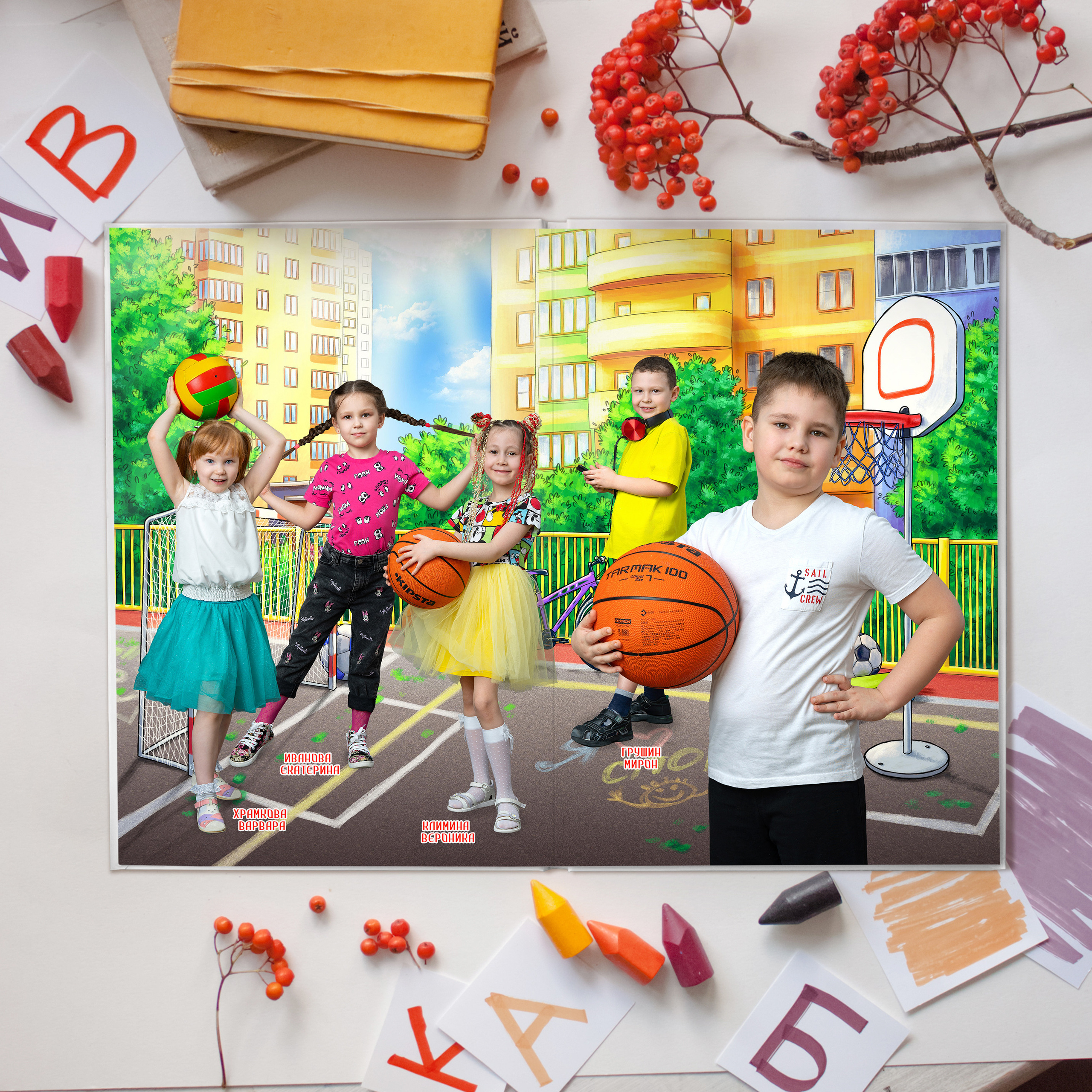 Выпускные альбомы для детского сада. Фотостудия «Стрекоза»
