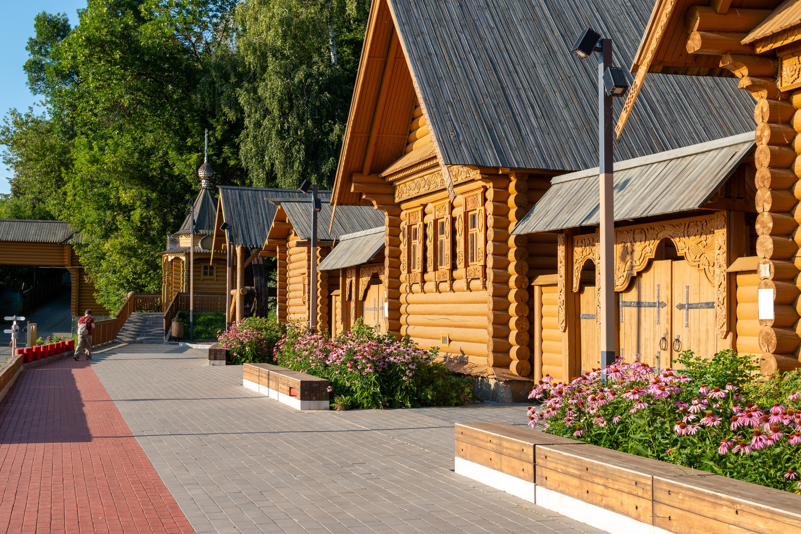 Усадьба "Города мастеров" в Городце, фото дома и ворот