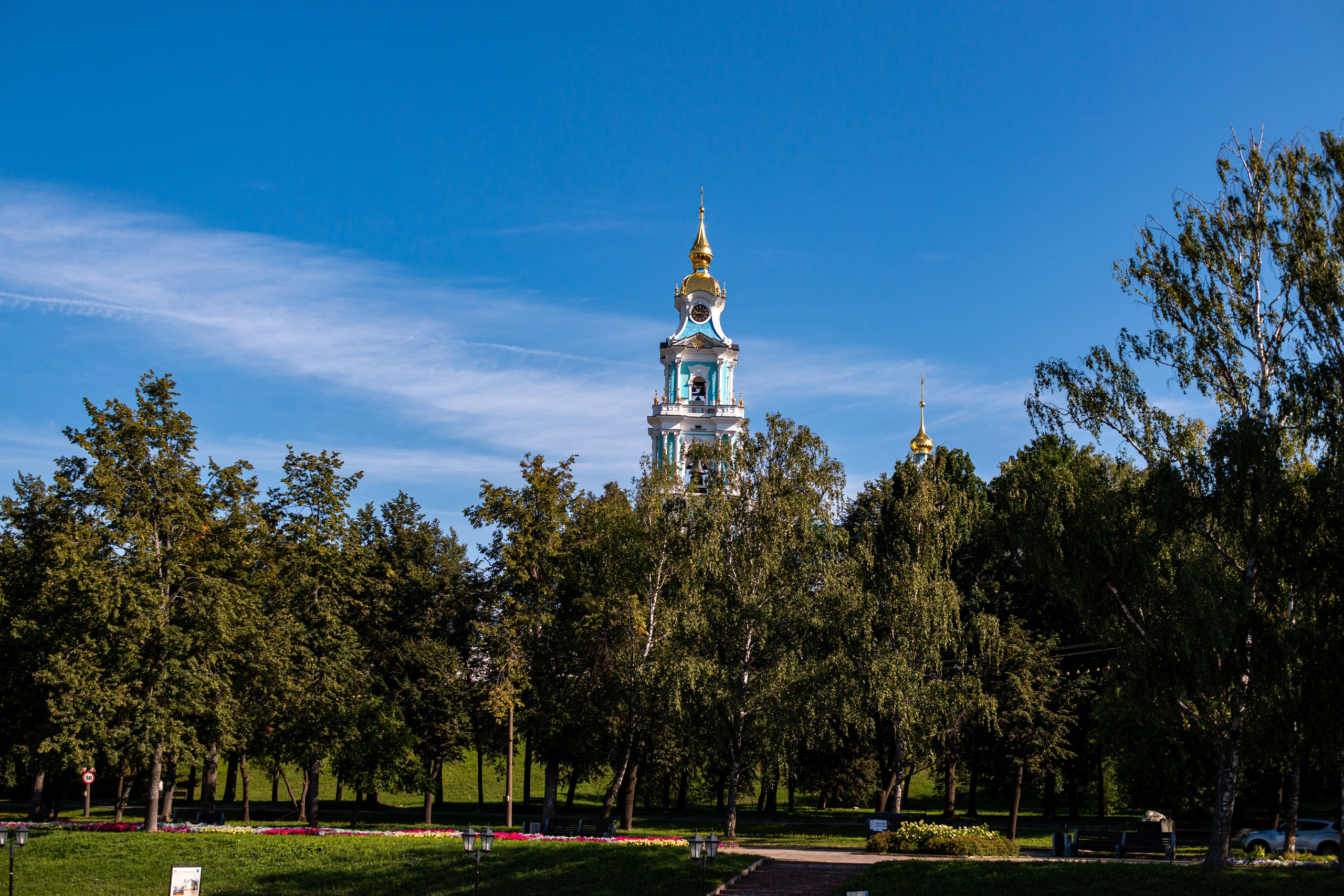 Богоявленский собор в Костроме, вид с теплохода
