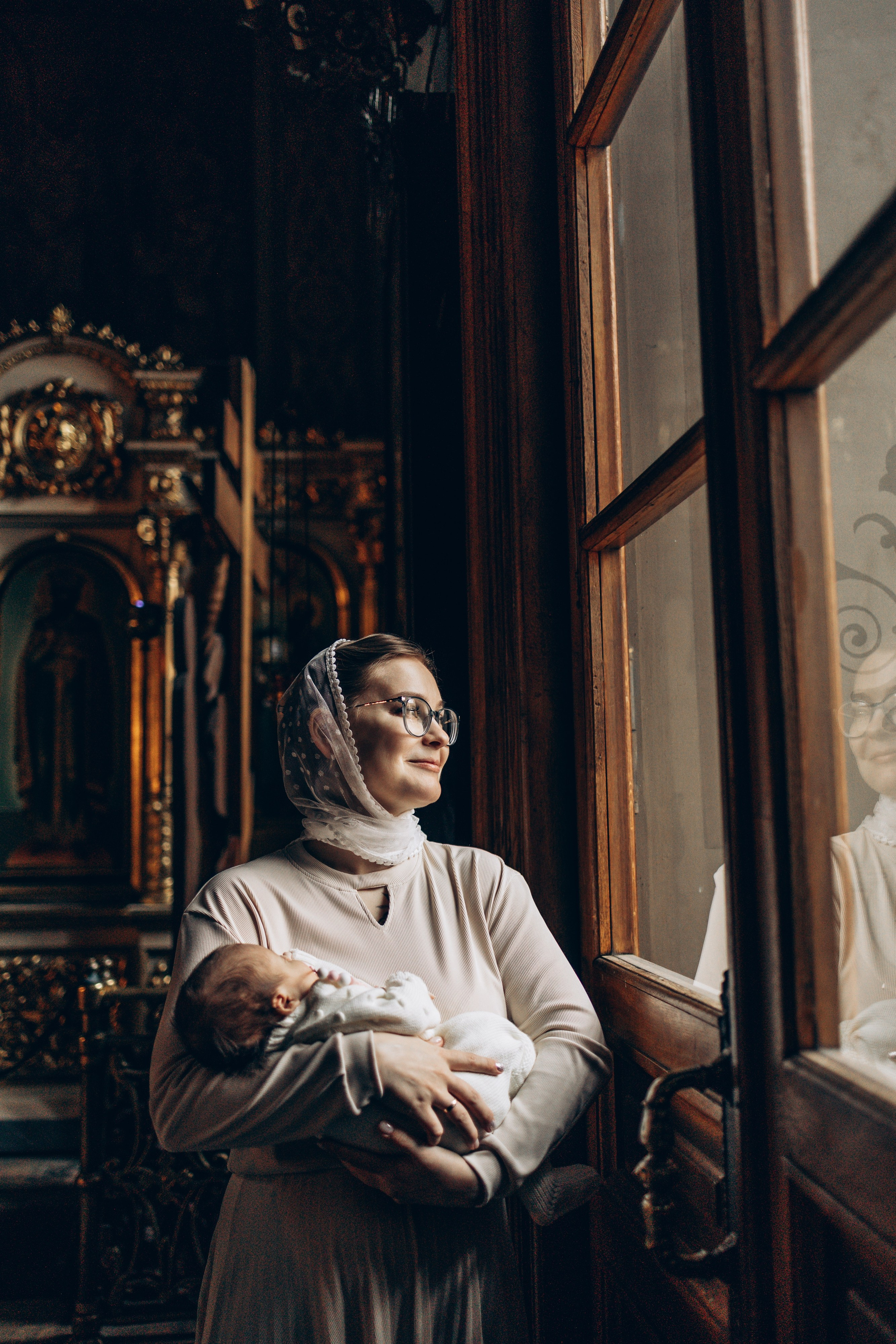 Крещение в Храме Воскресения Словущего в Даниловской Слободе. Главная