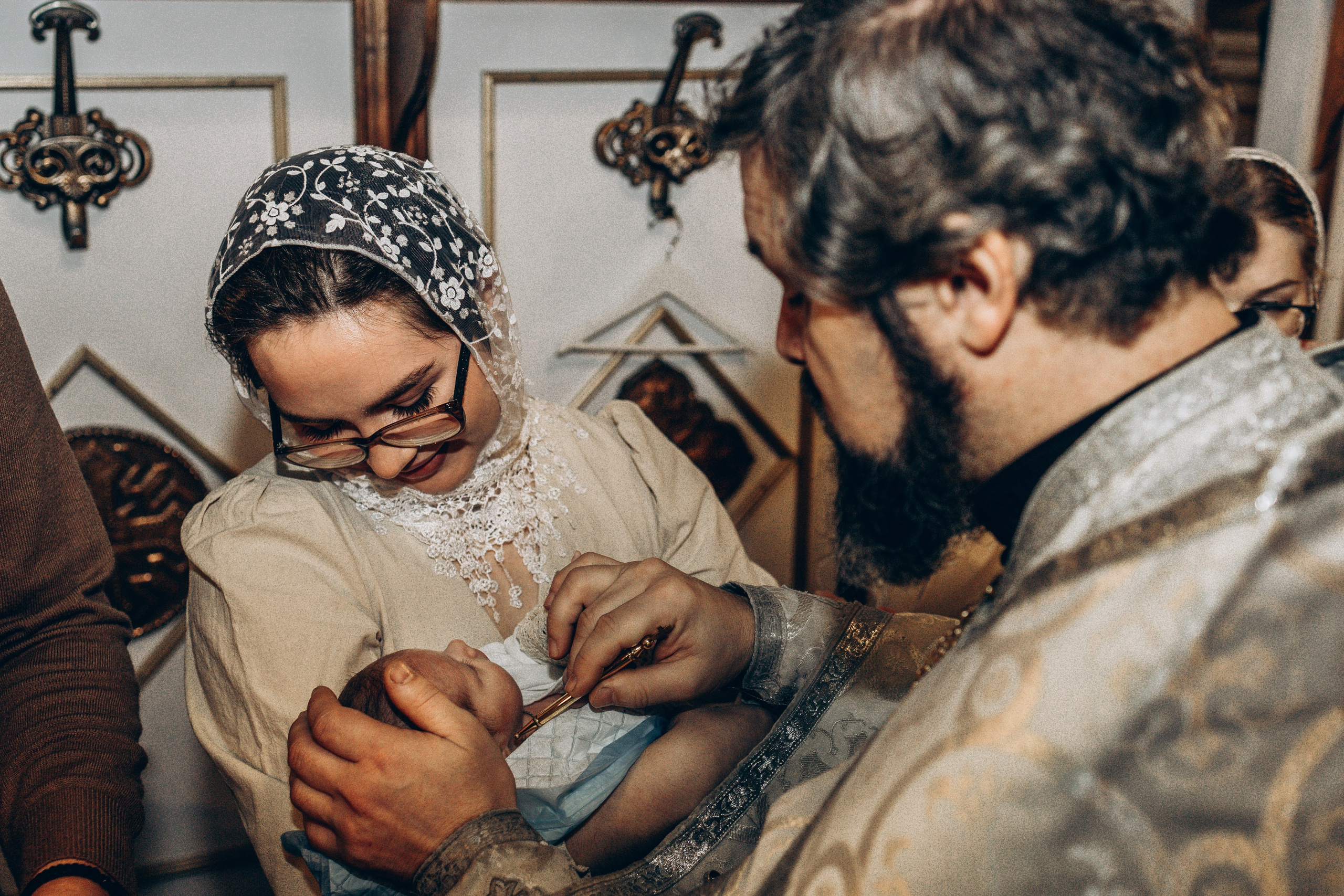 Крещение в Храме Воскресения Словущего в Даниловской Слободе. Главная