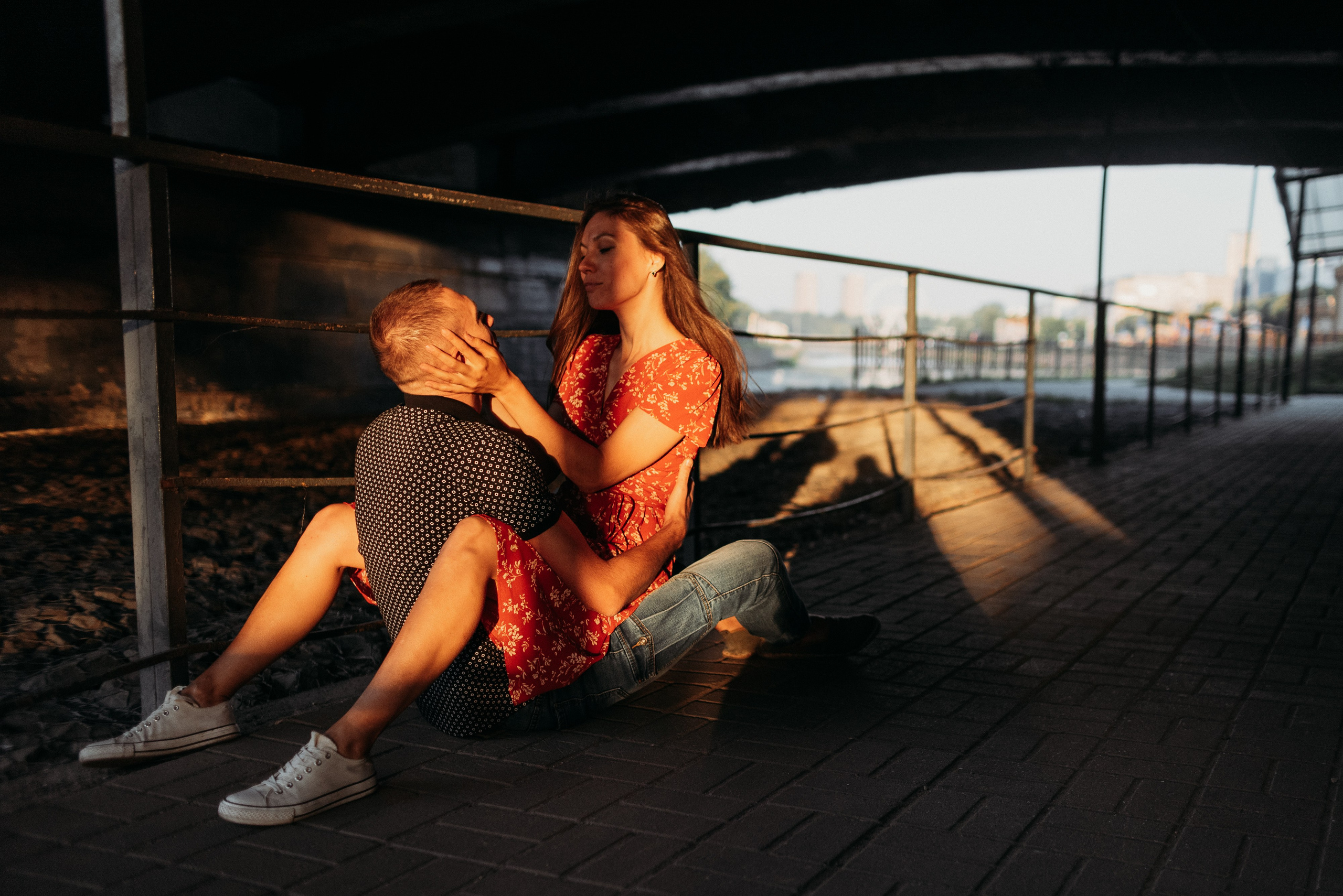 Love story в городе на рассвете. Фотограф Иваново | Москва | Ирина Коптилина