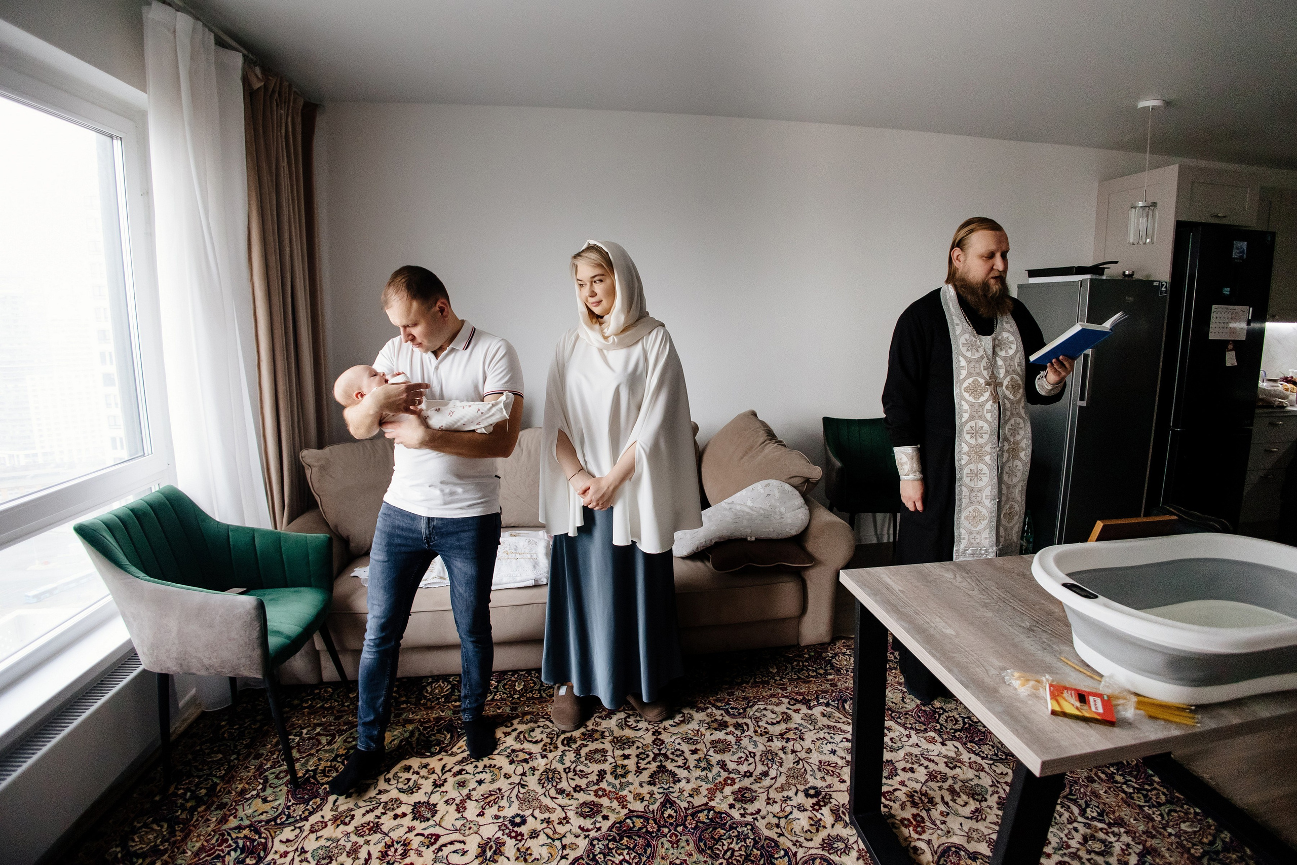 Крещение Стефании. Свадебный и семейный фотограф Екатерина Иванова