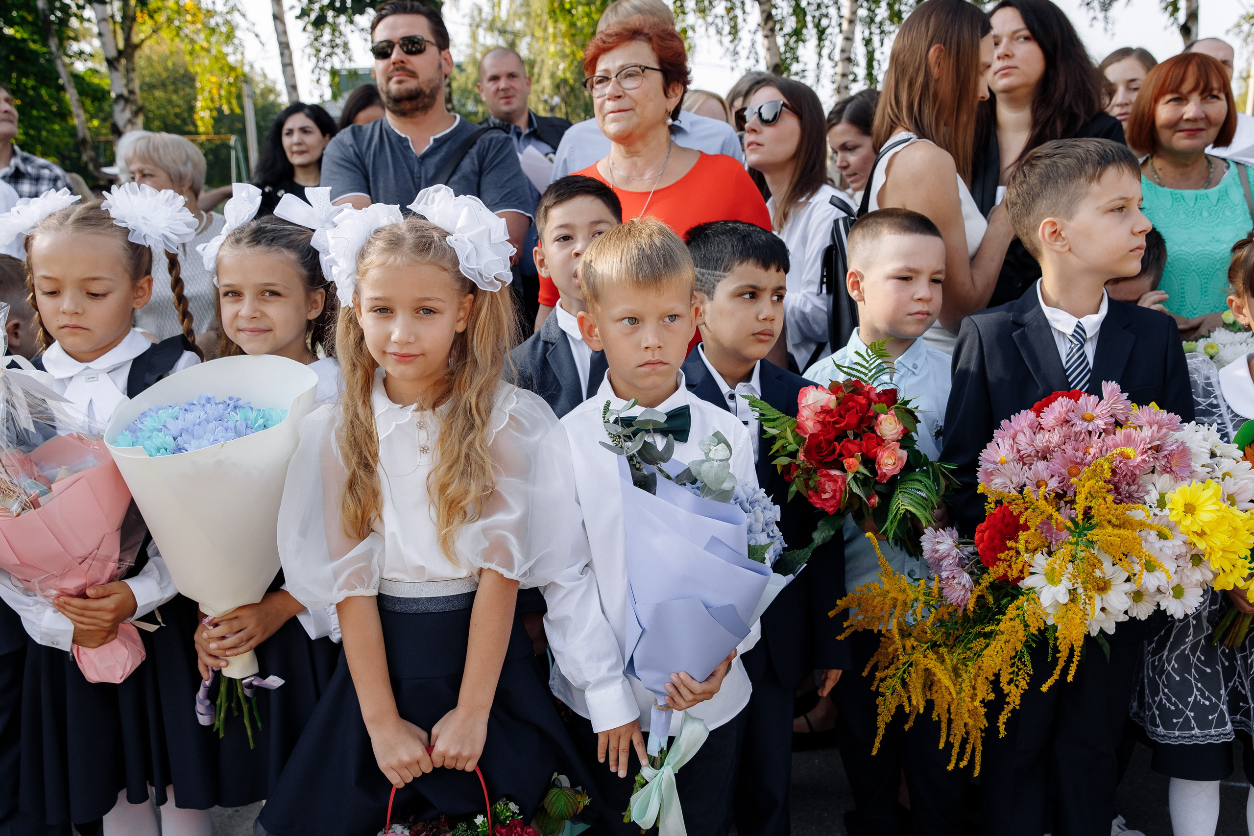 1 сентября Покровская СОШ. Свадебный фотограф Фадеева Алёна