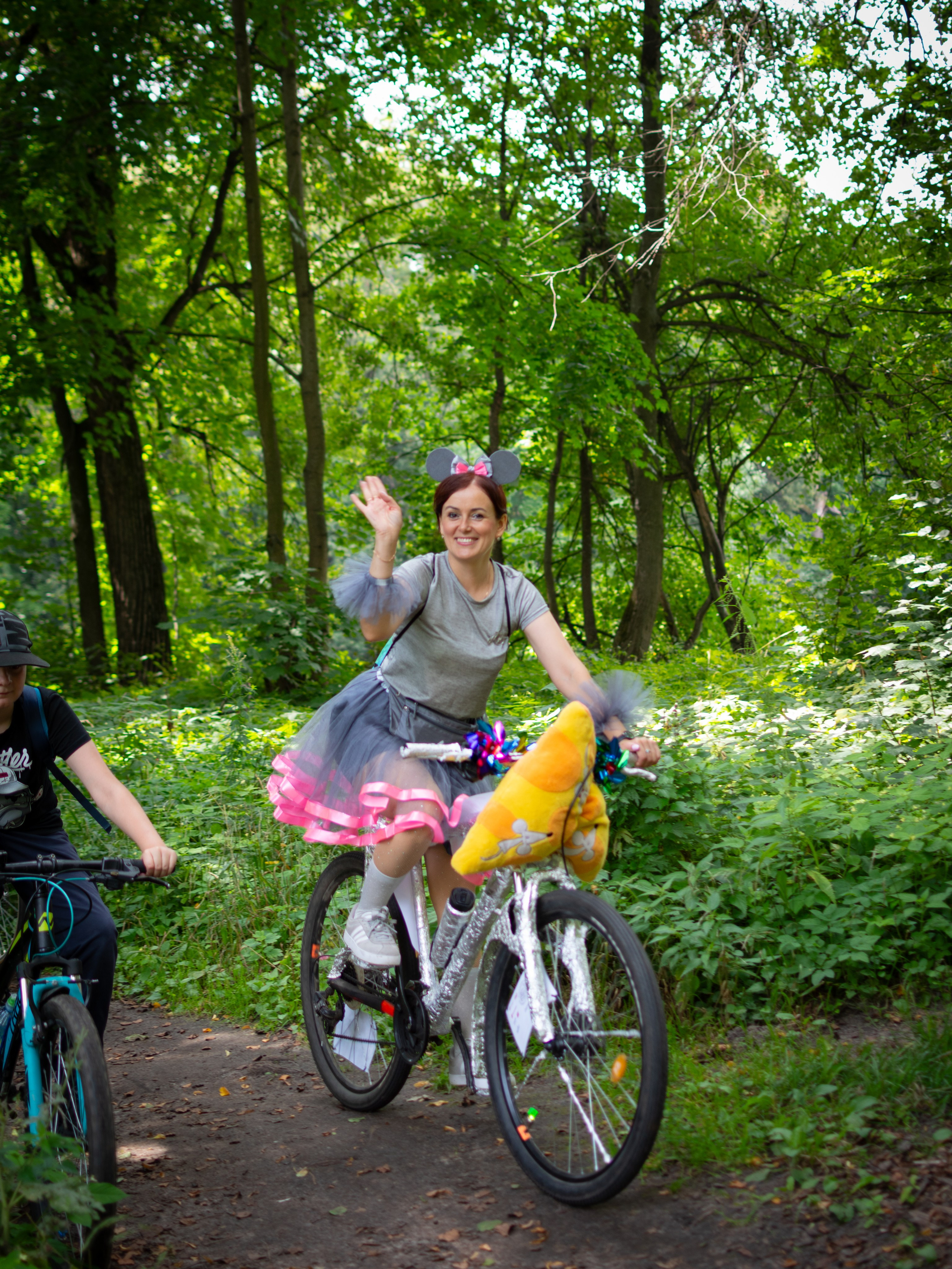 «Леди на велосипеде» — велопробег по г. Жуковскому 2025. Репортажный фотограф Сыбер Мартти