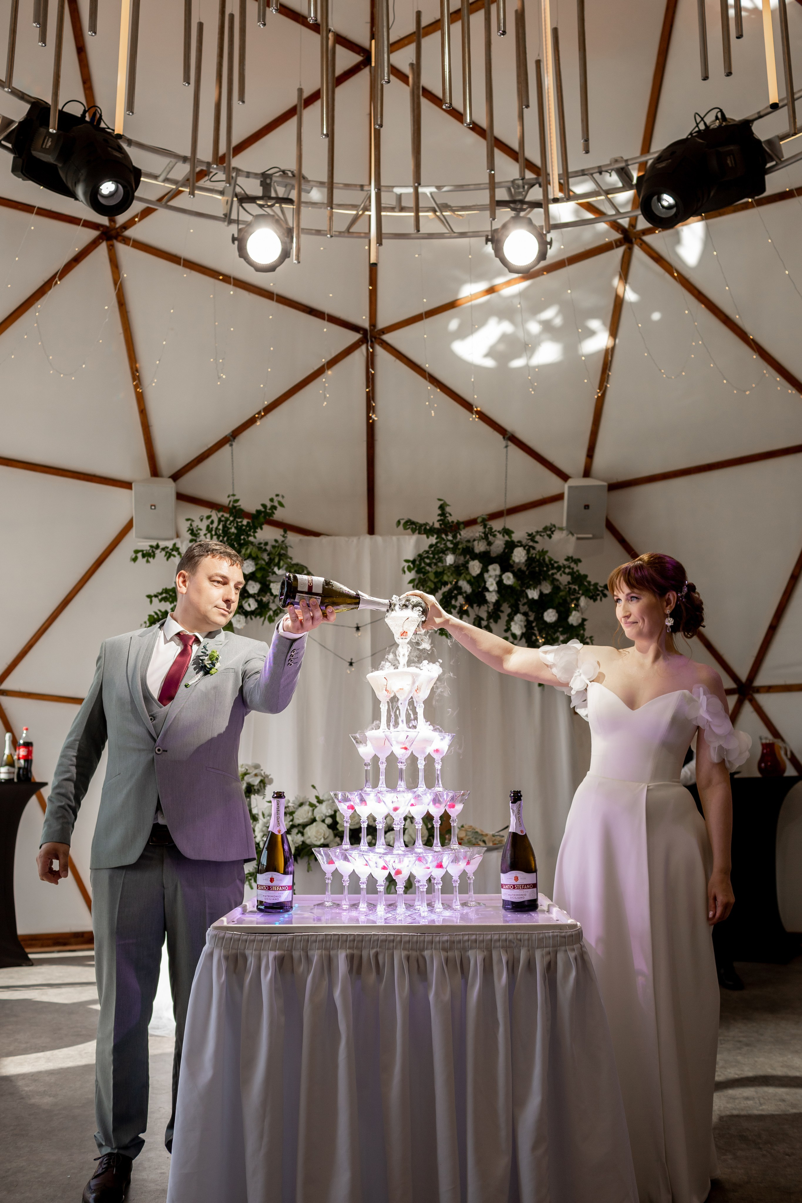 Свадебная фотосессия на загородной площадке. Свадебный фотограф Кирилл Белый