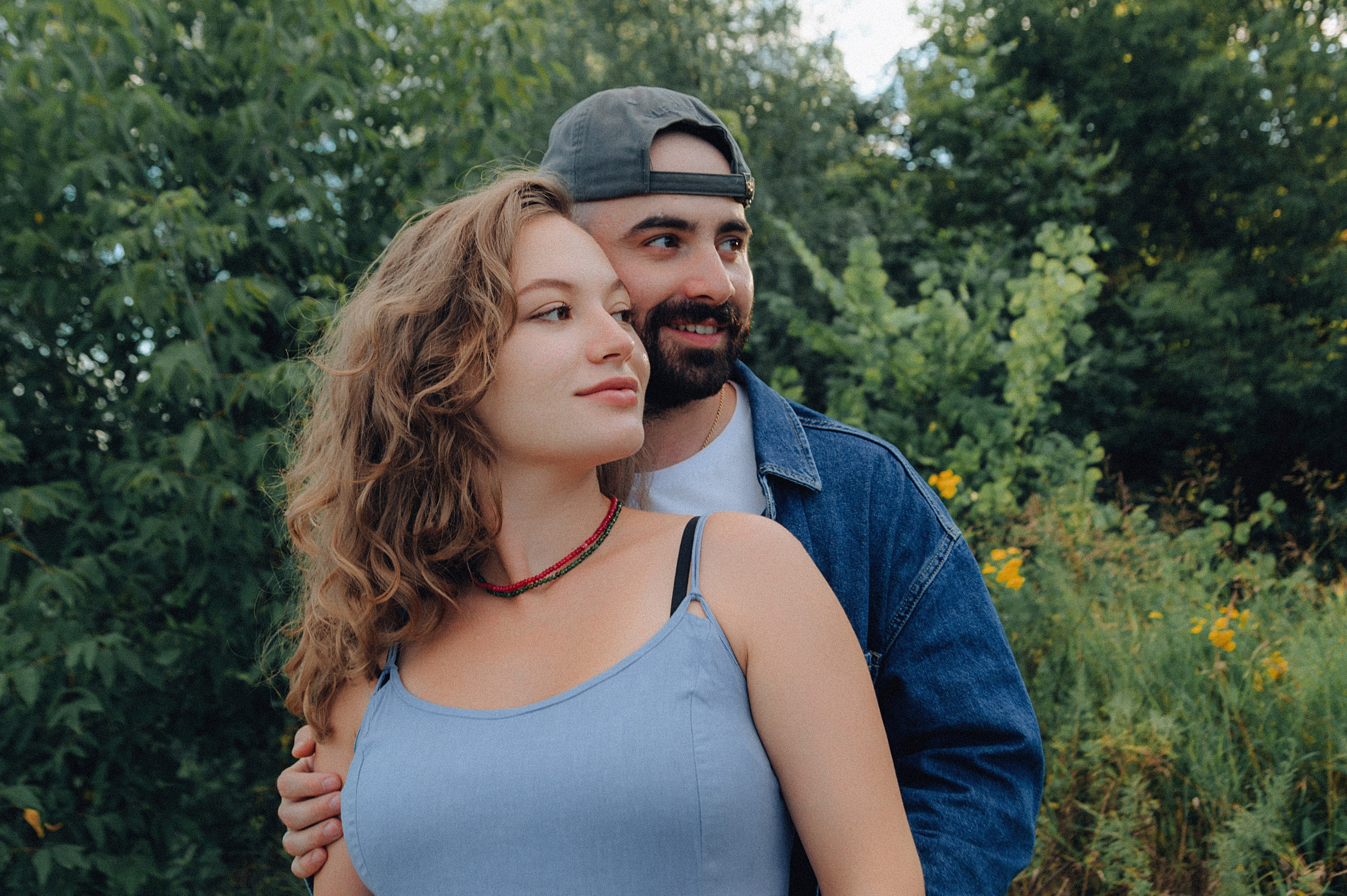 Лес.закат.Вика и Денис. Детский и семейный фотограф Катерина Мишина