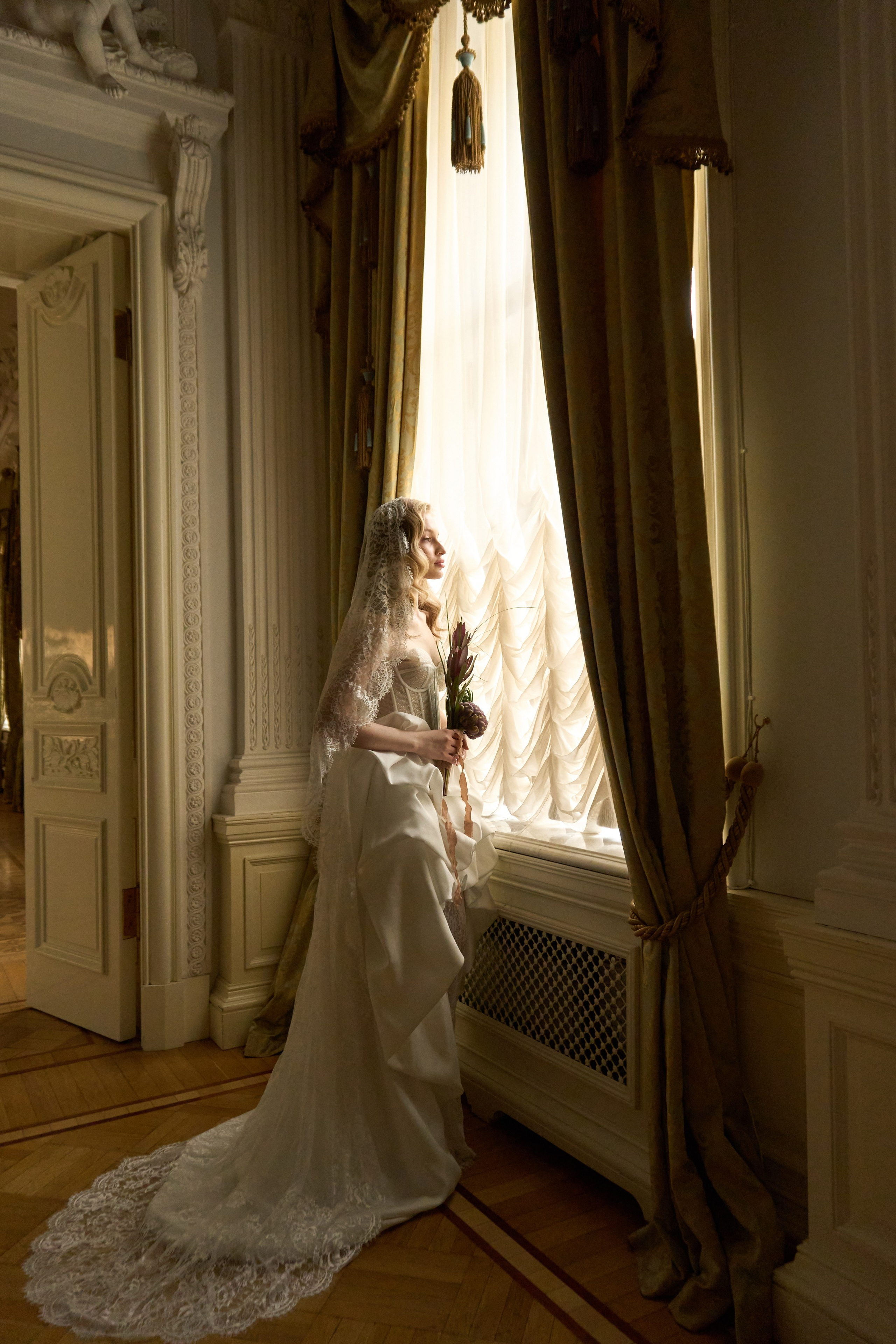 Съемка в особняке Трубецких-Нарышкиных Санкт-Петербург. Свадебный фотограф в Москве Алина Лисовская