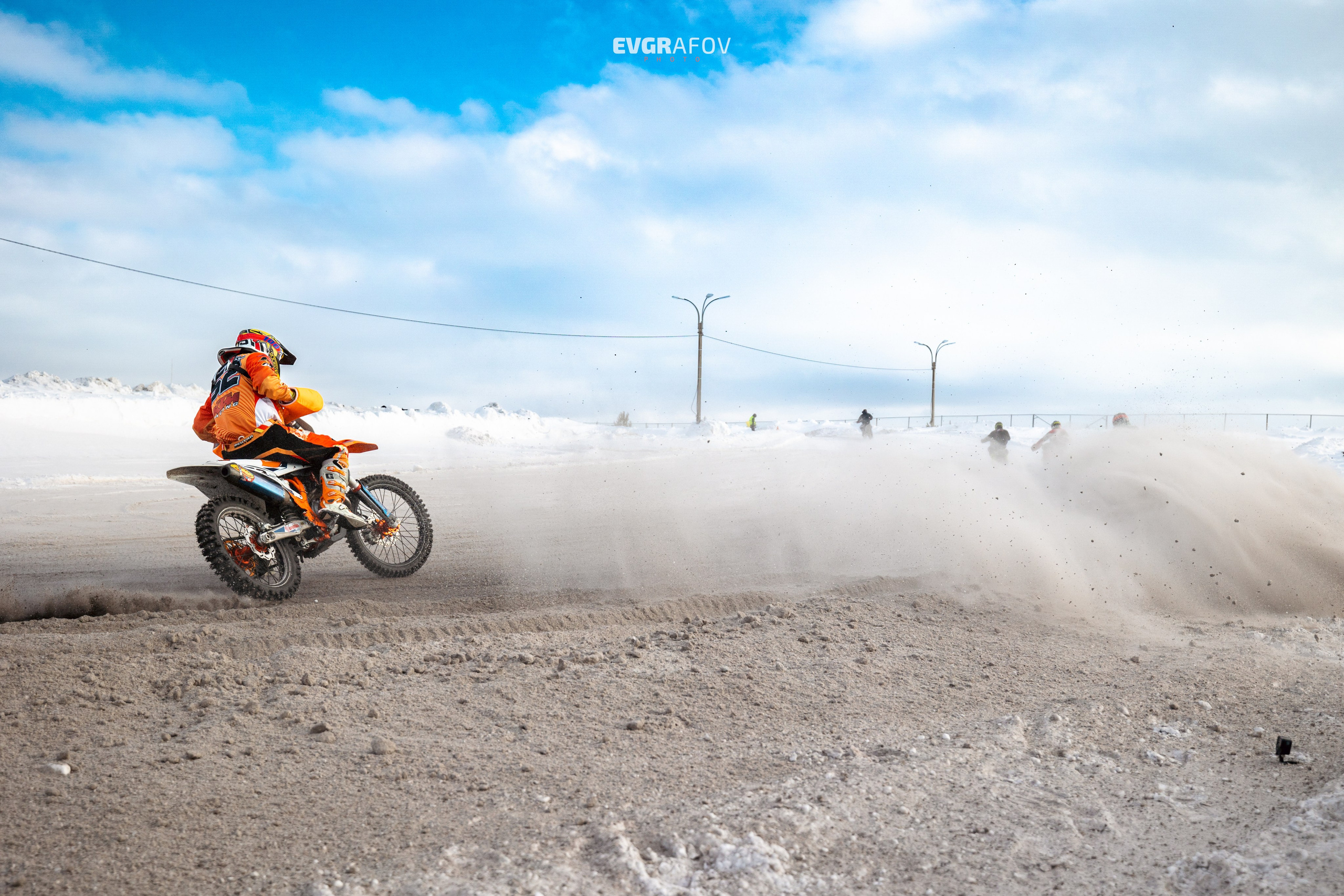 Открытый кубок Республики Татарстан по мотокроссу 3 этап. 4 февраля 2024 г. Фотограф Евграфов Александр