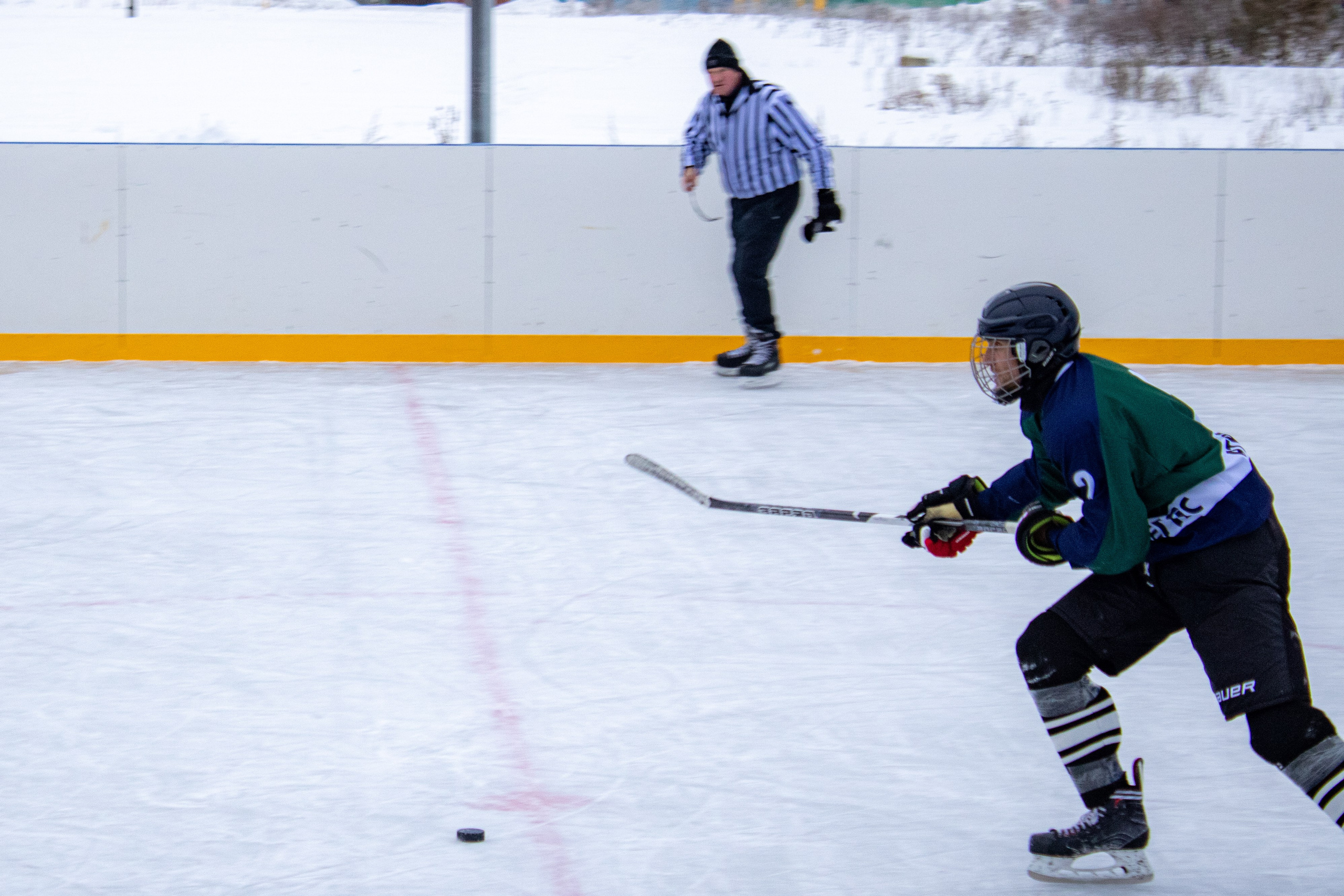 Хоккей г.п Атиг-г.Нижние Серги