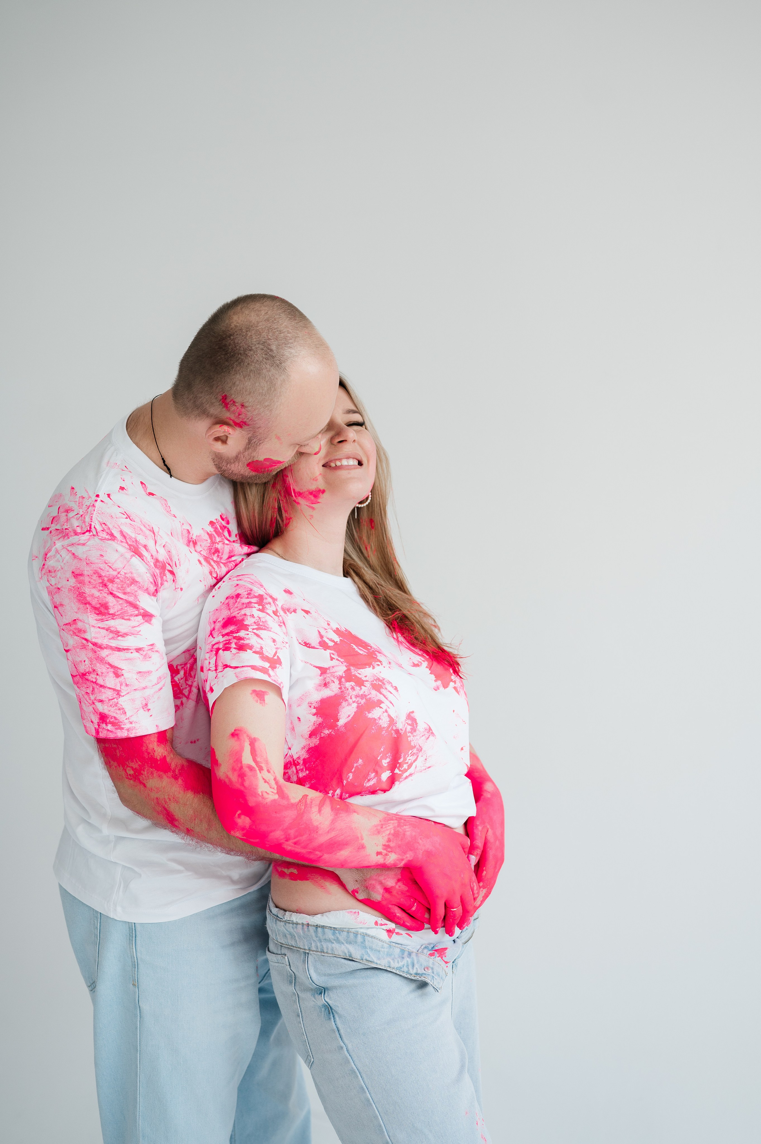 Гендер пати с красками. Свадебный и семейный фотограф в Краснодаре Алина Мельник