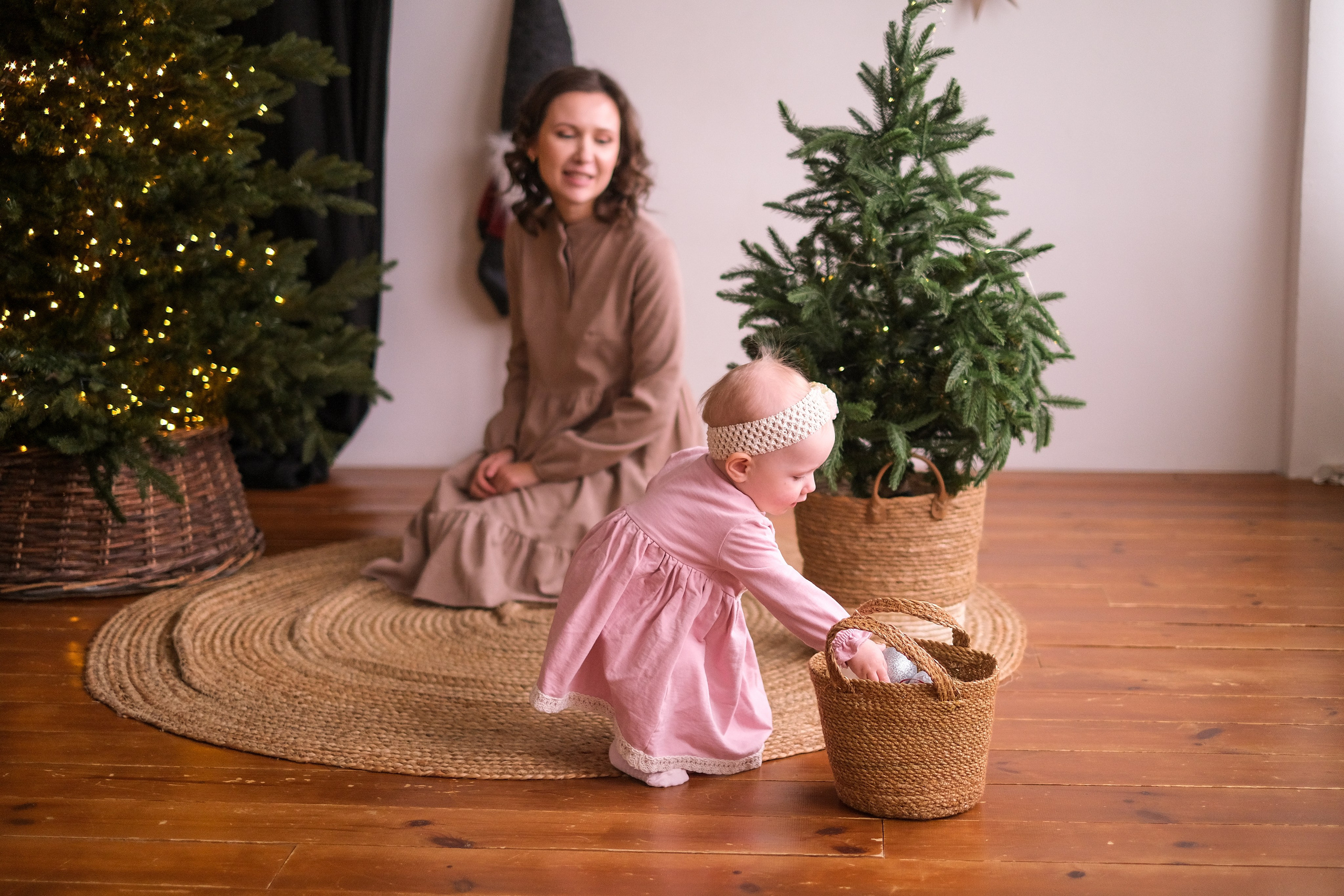 Елена и Ника. Семейный детский ньюборн фотограф в Москве Марта Петрова