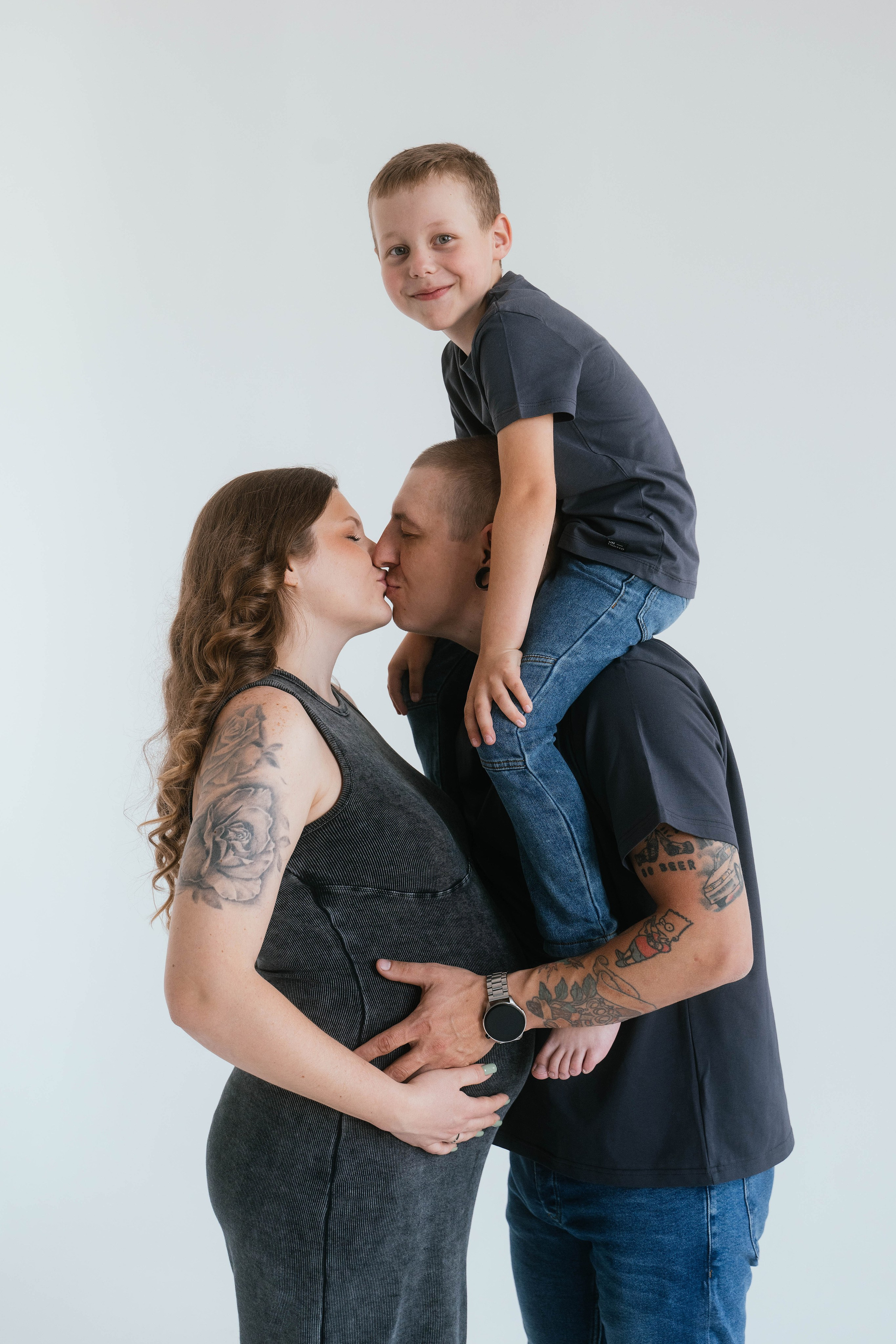 Катя, Саша и Антон. Свадебный, семейный фотограф в Рязани Лена Брант