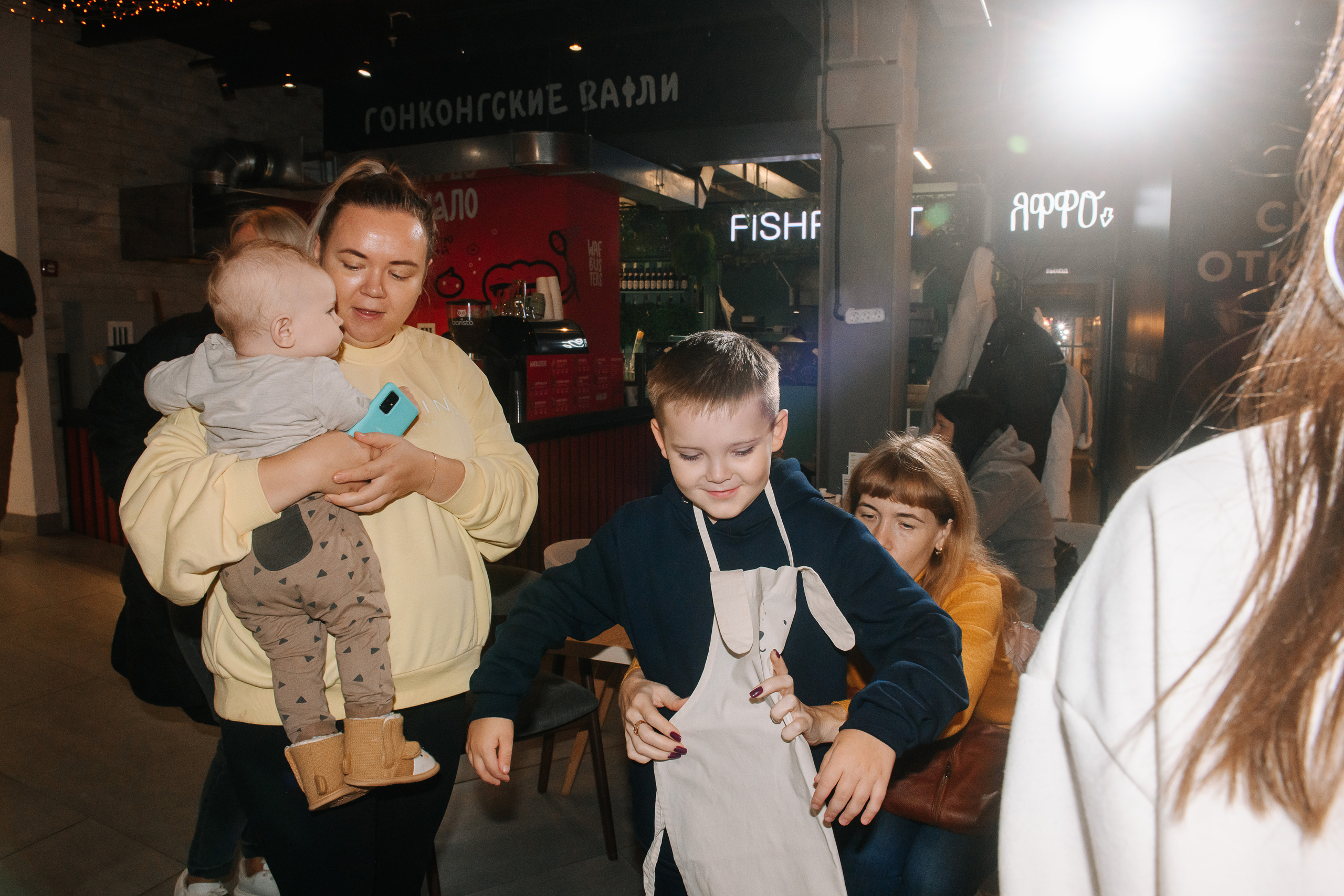 Гастродвор. Детский мастер-класс по приготовлению тирамису. Фотограф Валерия Голубева (Миронова)