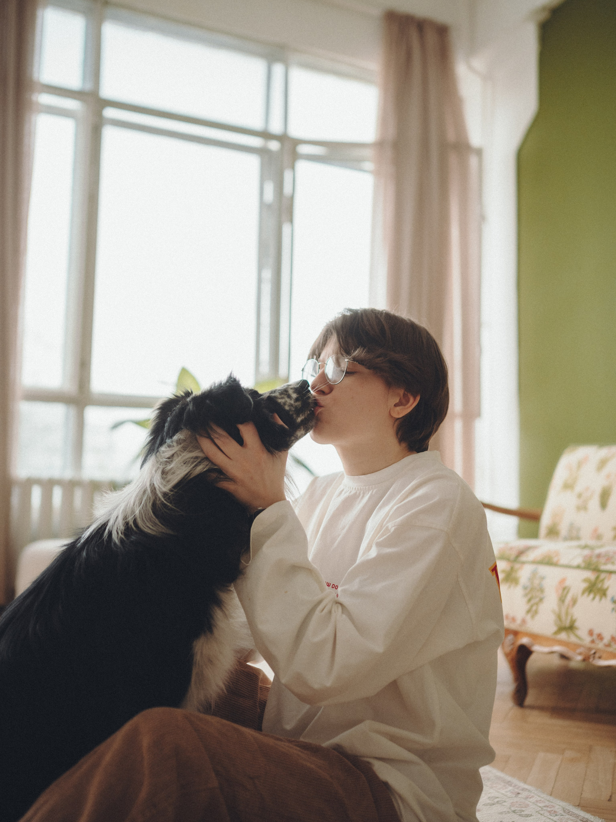 Настя и Рэги. Семейный фотограф анималист Ананьева Мария — Москва