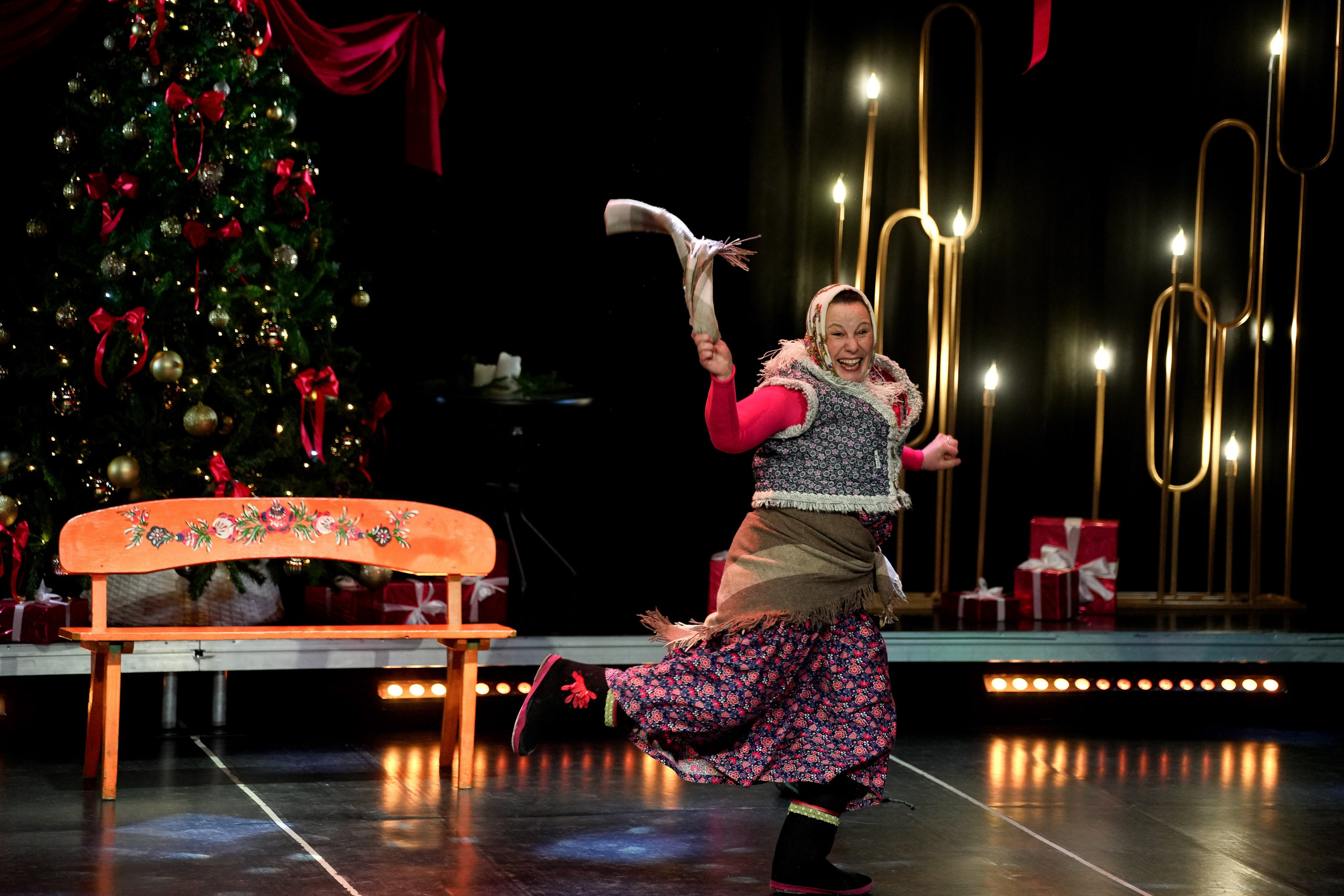 Новогодний концерт в Театре Ростова Великого. Репортажный фотограф Сергей Сажин г. Ярославль