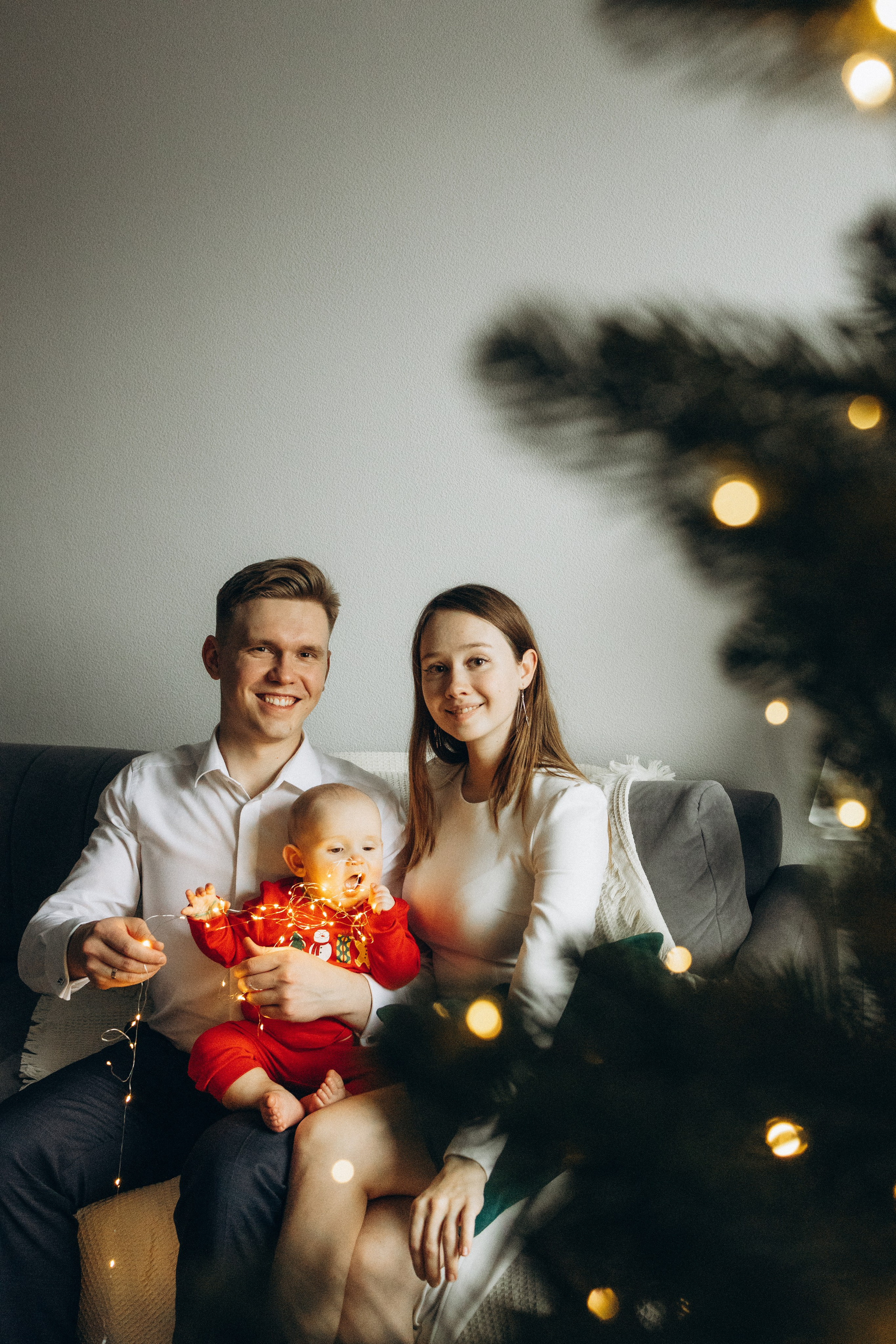 Первый Новый год Андрюши. Фотограф lifestylе в Москве Пшеничная Анастасия