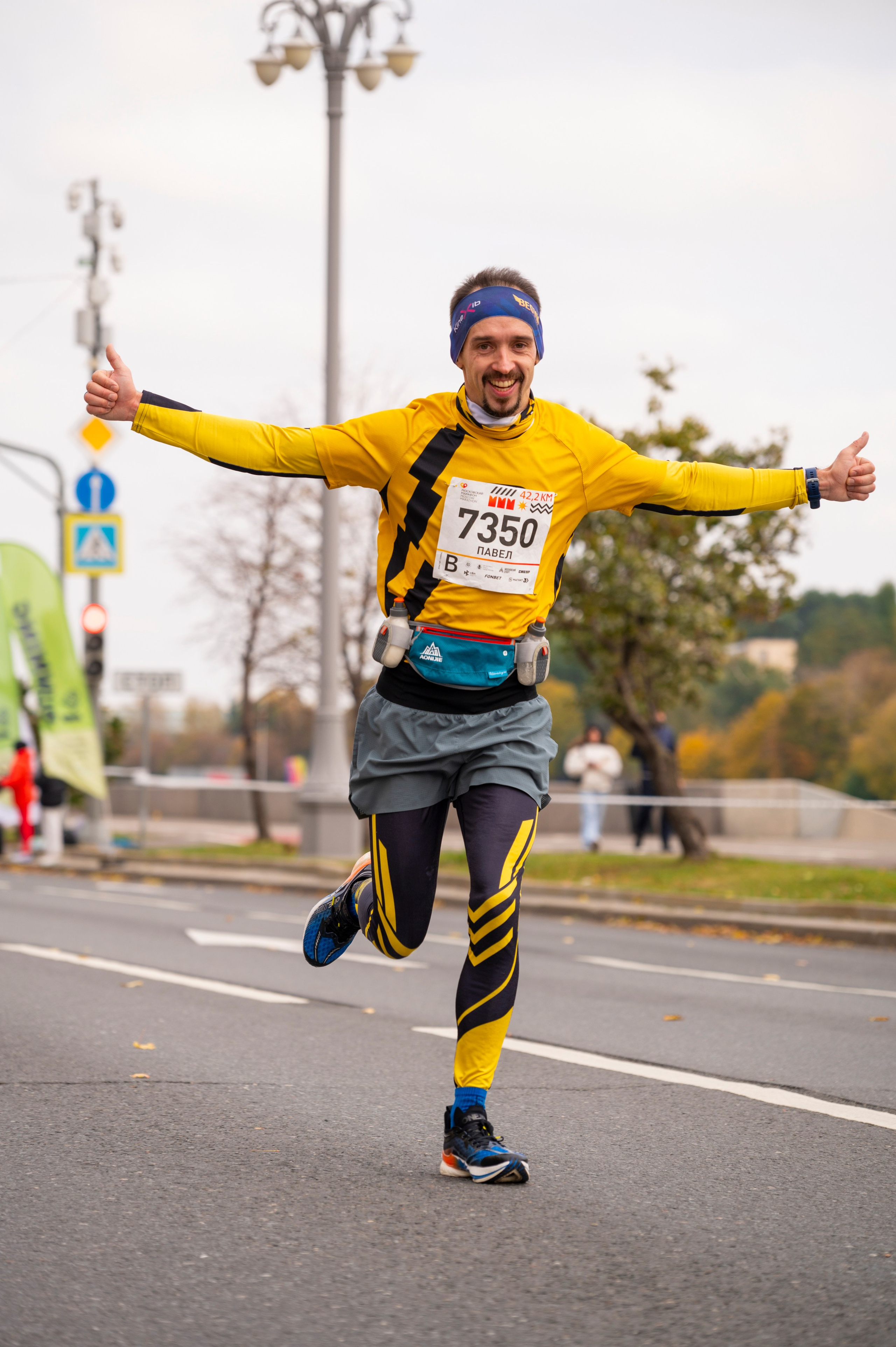 Спортивные мероприятия: Московский марафон 2024. Фотограф Михаил Волков