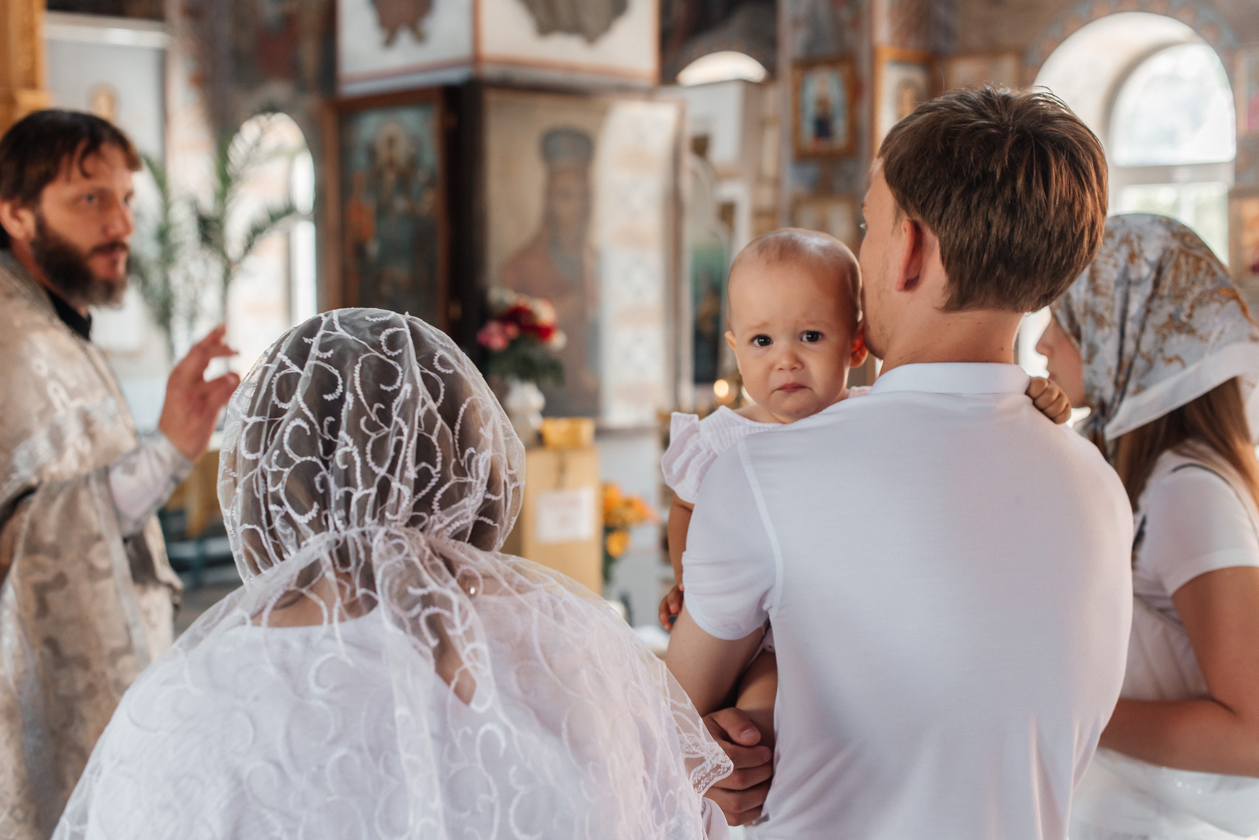 Крещение Златы. Детский и семейный фотограф выпускной альбом Приморско-Ахтарск